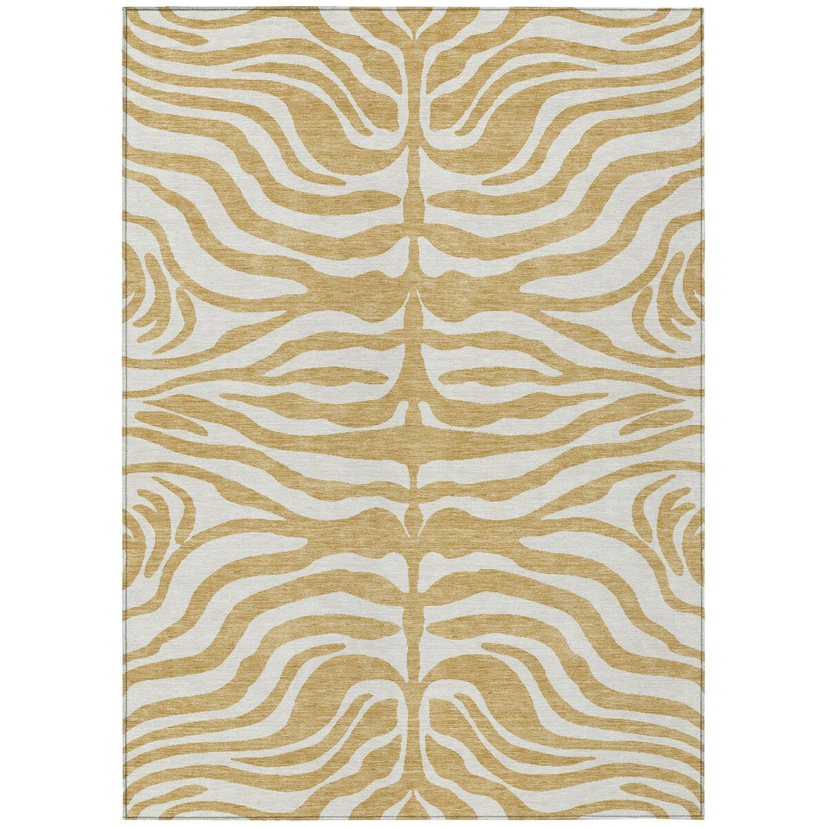 Tapis Chantille moderne à imprimé animal, lavable en machine, pour intérieur et extérieur