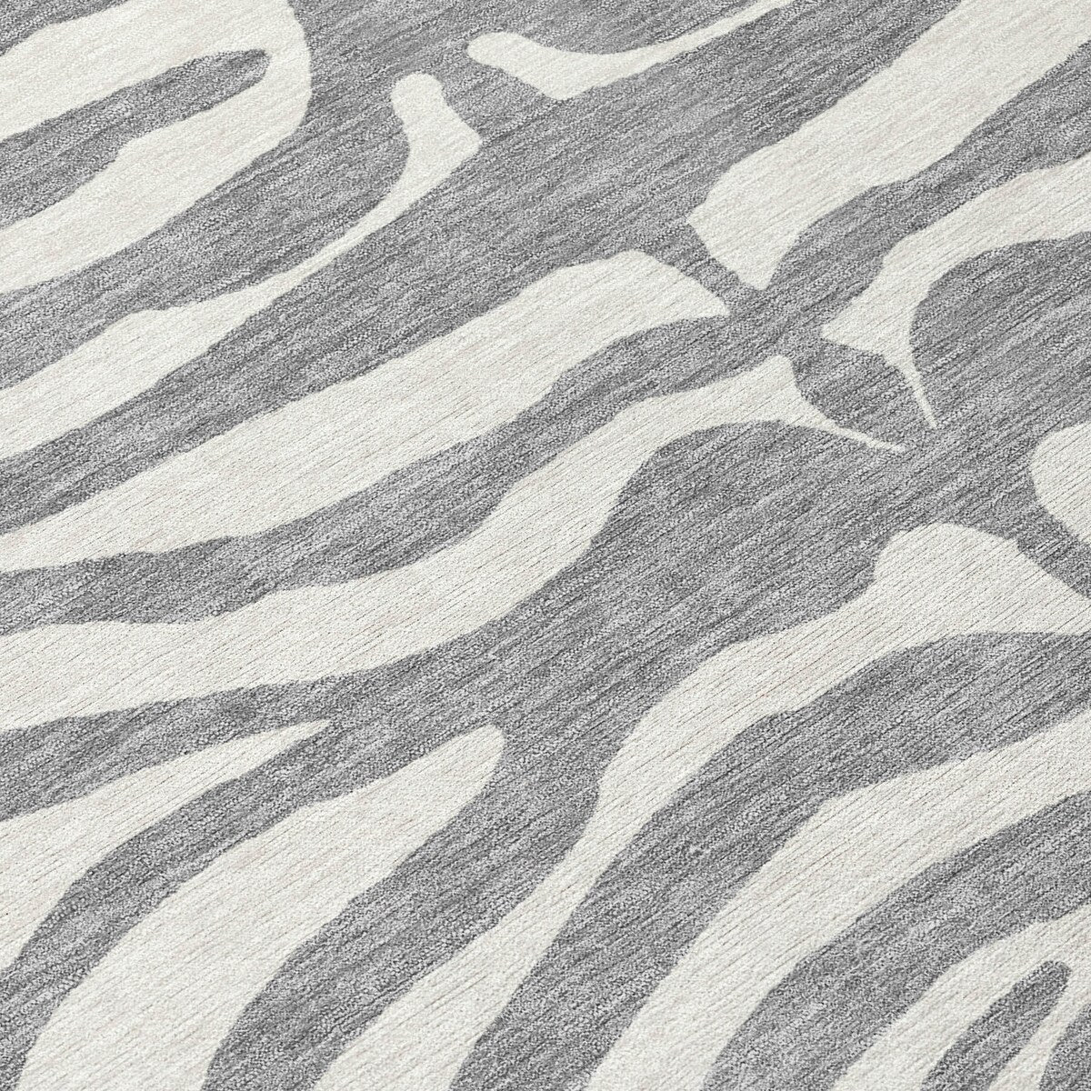 Tapis Chantille moderne à imprimé animal, lavable en machine, pour intérieur et extérieur