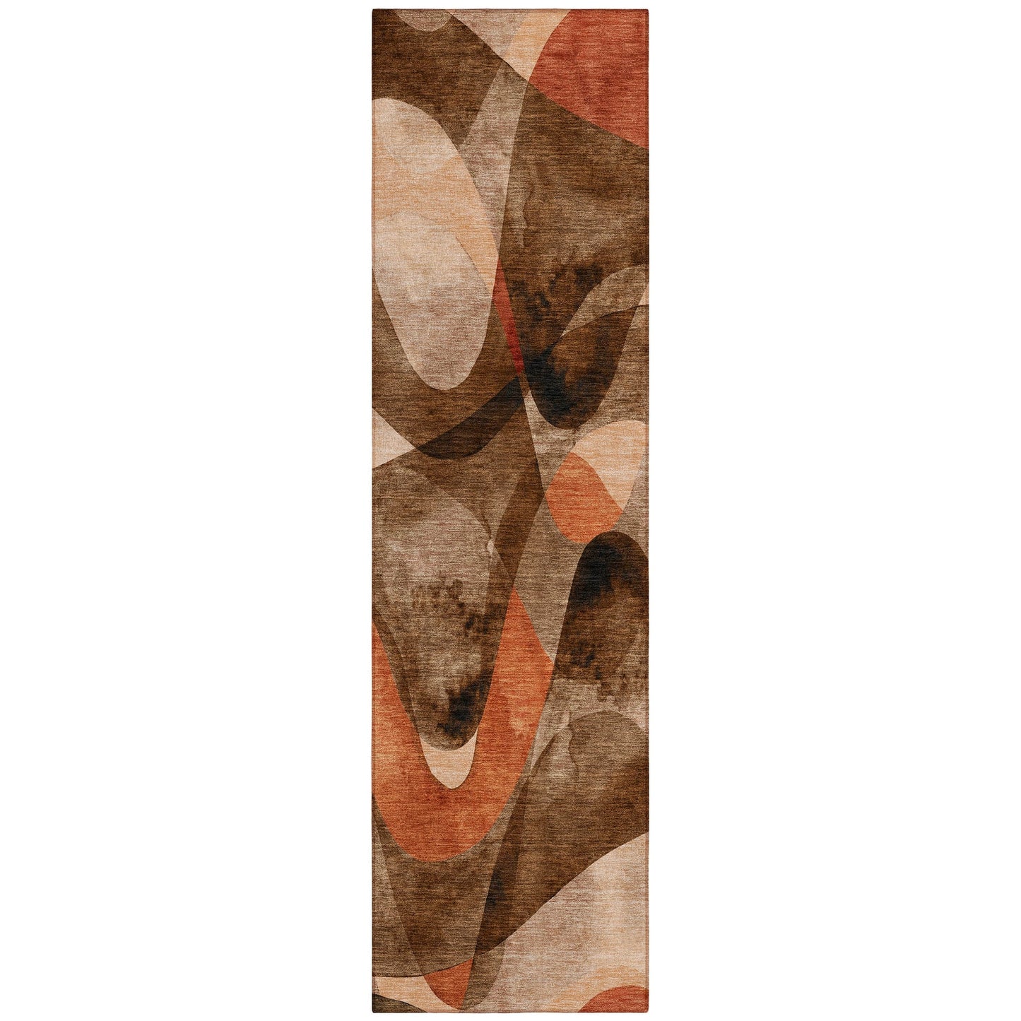 Tapis Chantille moderne lavable en machine pour intérieur/extérieur