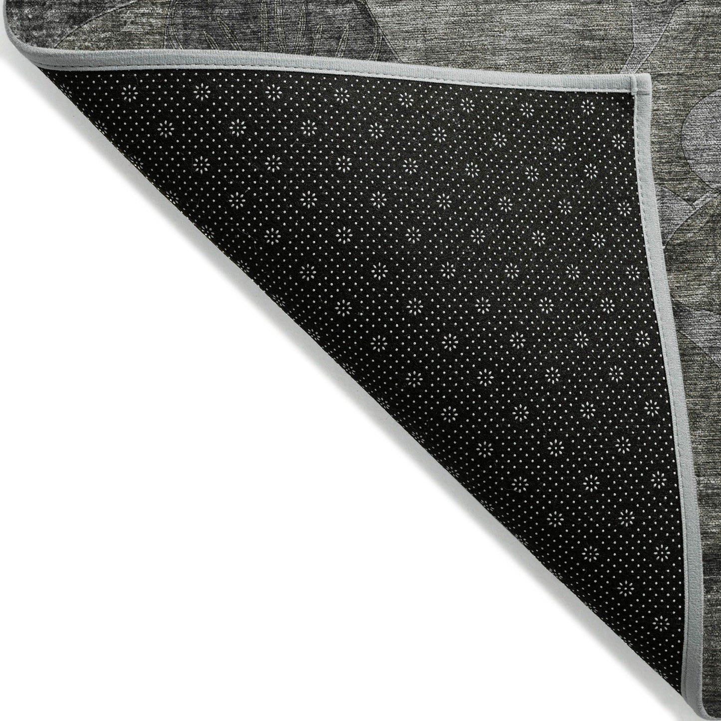 Tapis Chantille floral moderne lavable en machine pour intérieur/extérieur