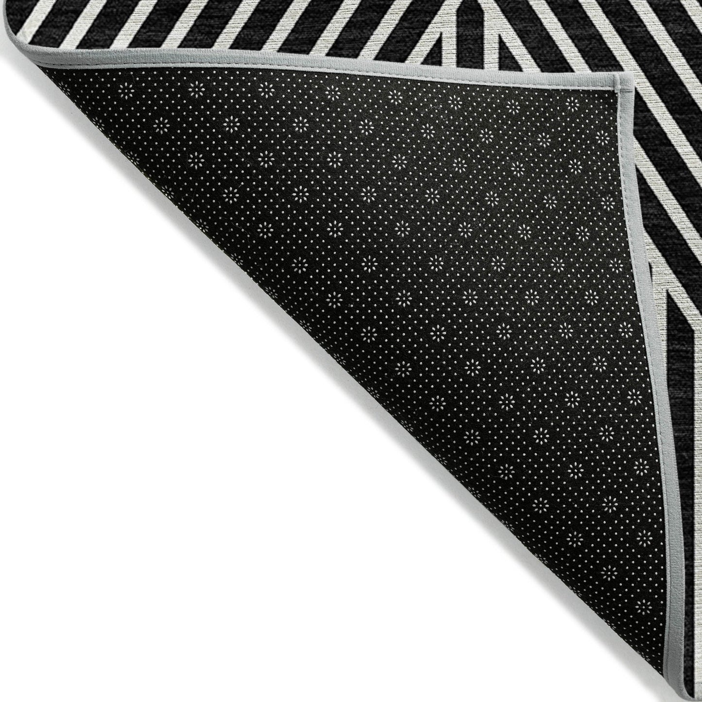 Tapis moderne Geo Chantille lavable en machine pour intérieur/extérieur
