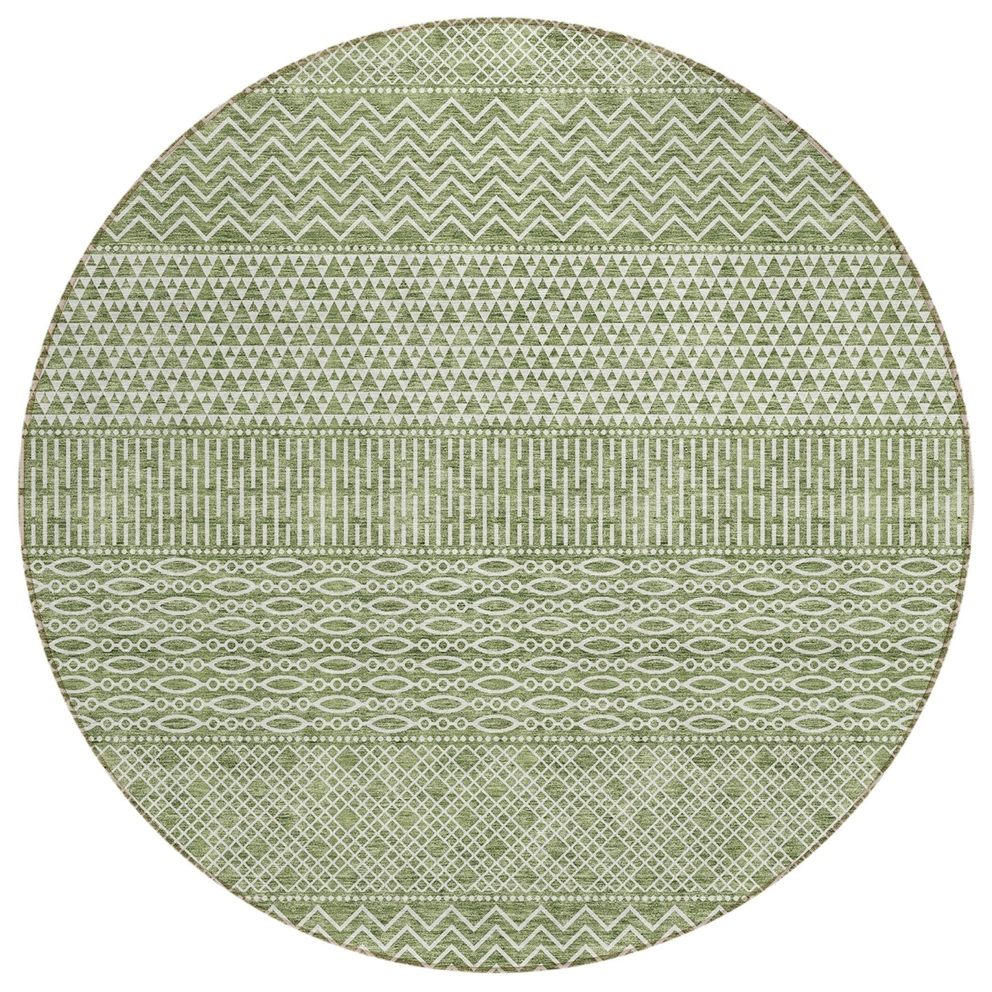 Tapis Chantille moderne à rayures lavable en machine pour intérieur/extérieur