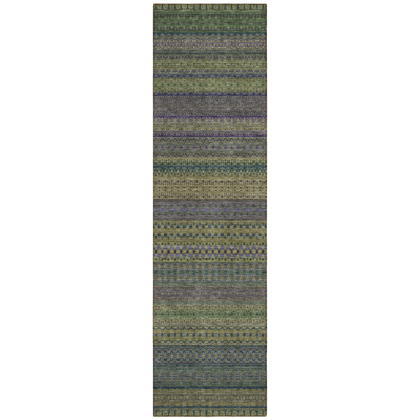 Tapis Chantille à rayures marocaines lavable en machine pour intérieur/extérieur
