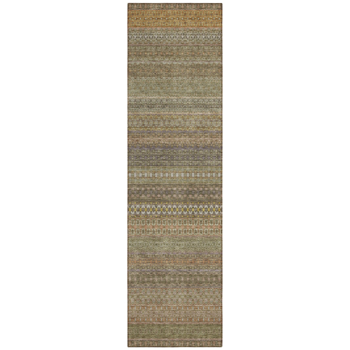 Tapis Chantille à rayures marocaines lavable en machine pour intérieur/extérieur