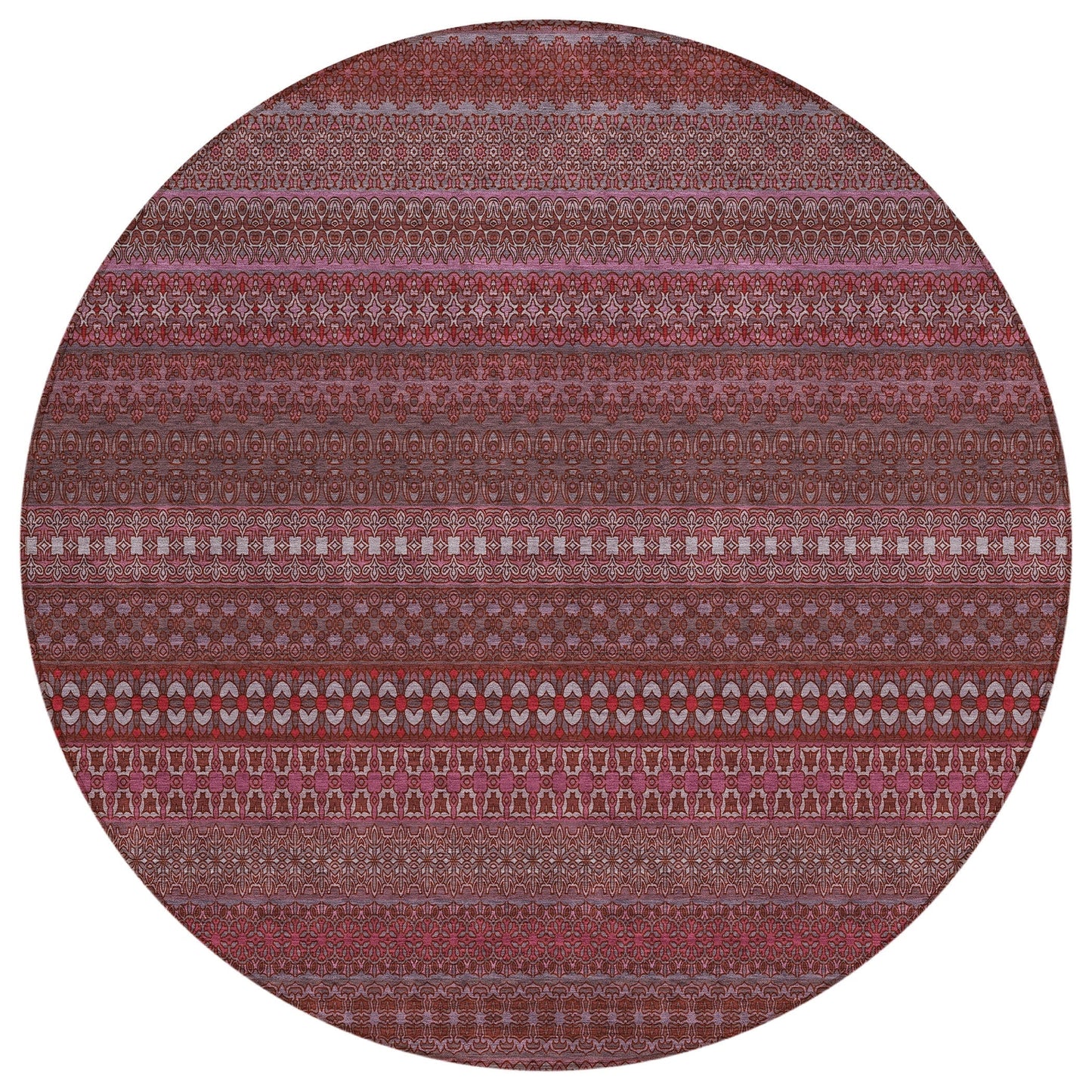 Tapis Chantille à rayures marocaines lavable en machine pour intérieur/extérieur