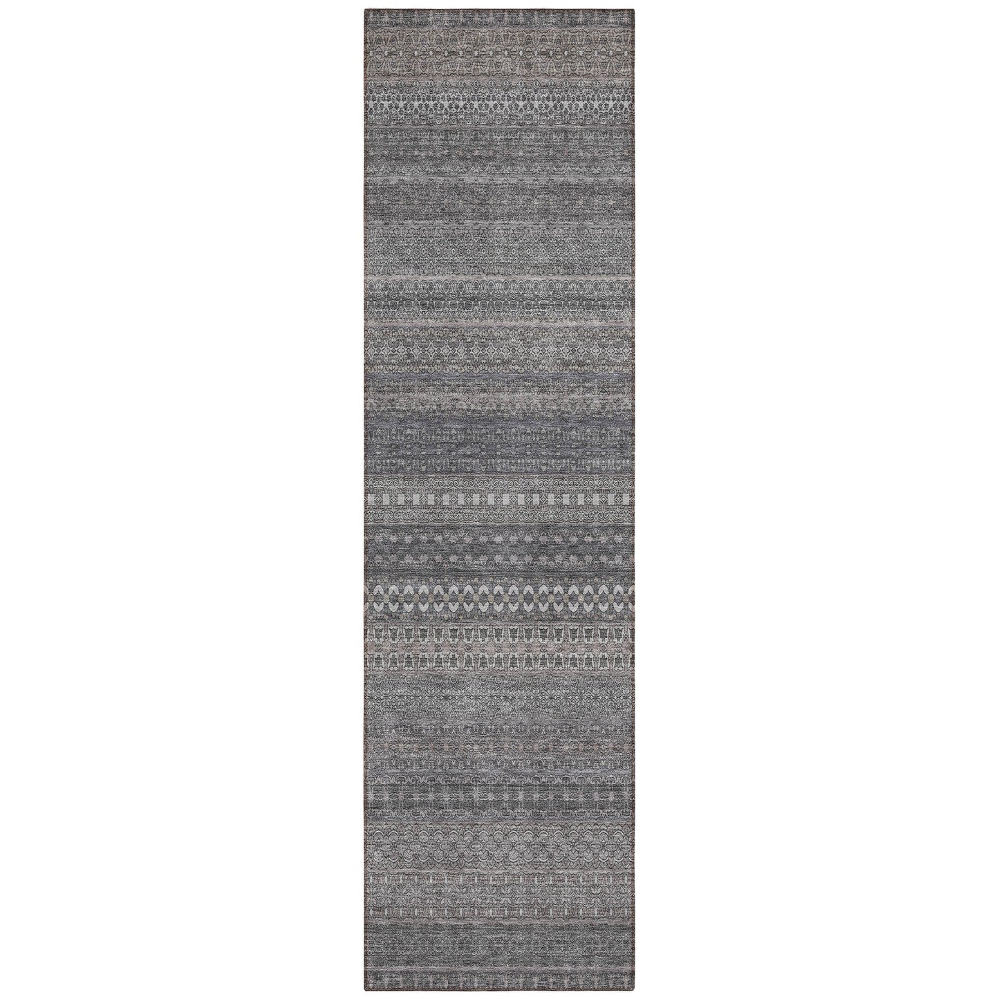 Tapis Chantille à rayures marocaines lavable en machine pour intérieur/extérieur