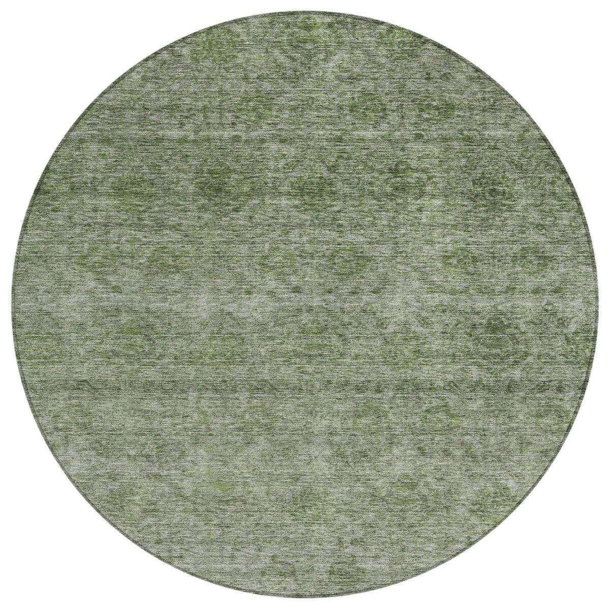 Tapis Chantille damassé ombré lavable en machine pour intérieur/extérieur