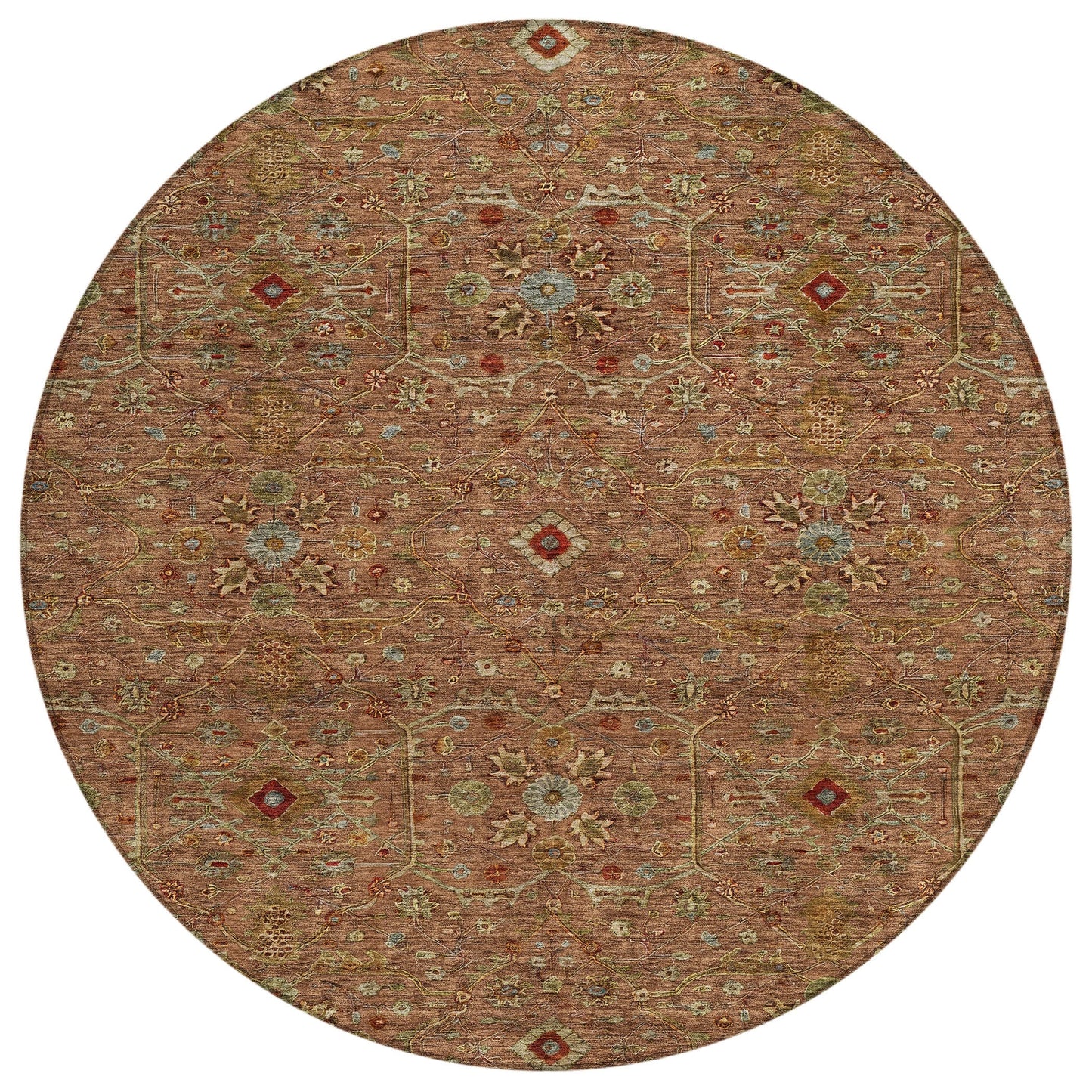 Tapis persan traditionnel Chantille lavable en machine pour intérieur/extérieur