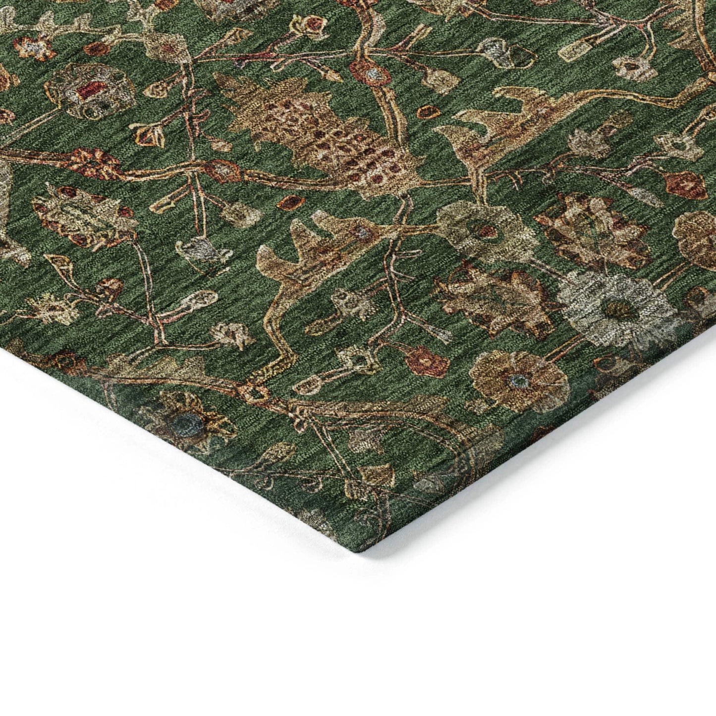 Tapis persan traditionnel Chantille lavable en machine pour intérieur/extérieur