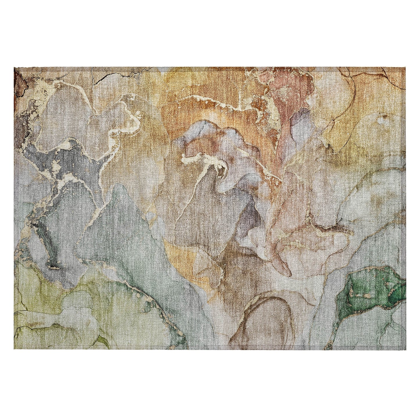 Tapis aquarelle Chantille lavable en machine pour intérieur/extérieur