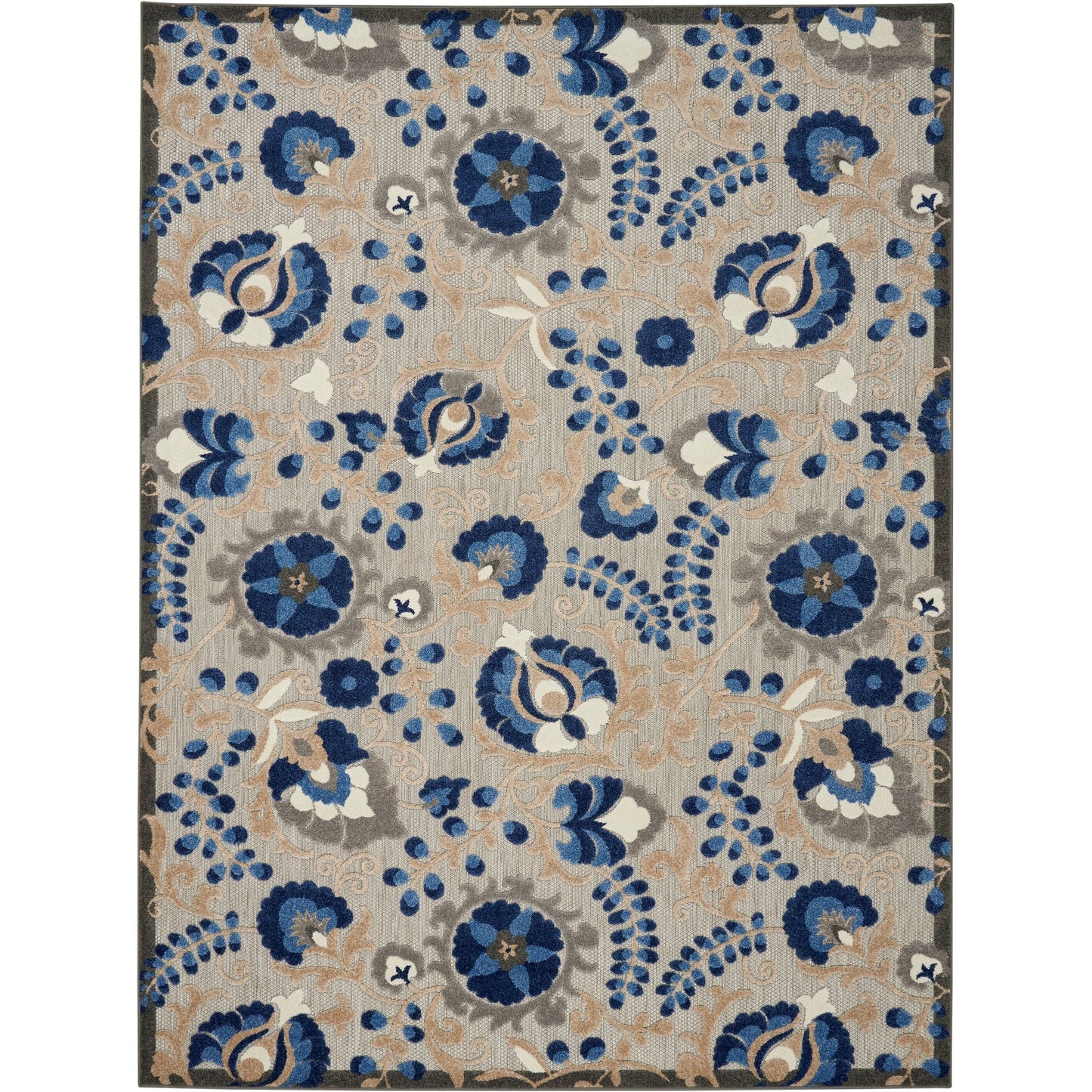 Tapis floral d'intérieur/extérieur Nourison Alice
