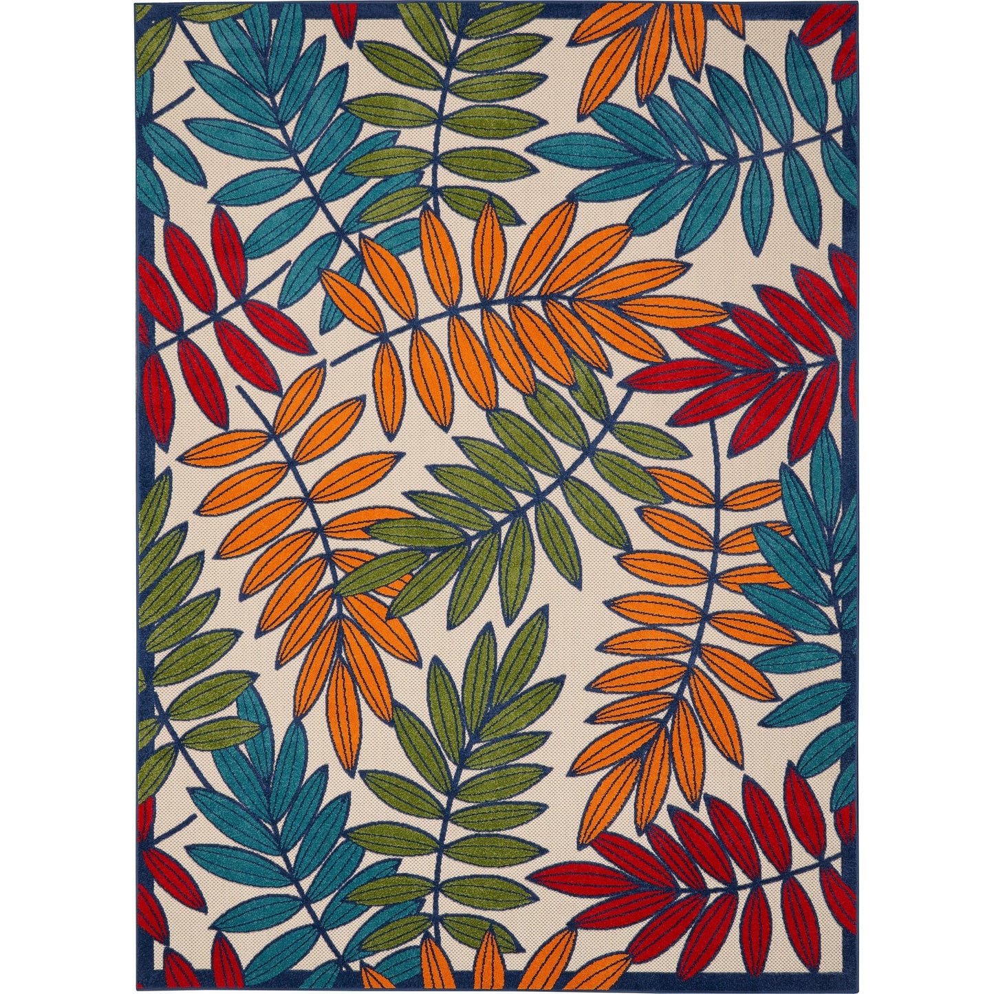 Tapis floral d'intérieur/extérieur Nourison Alice