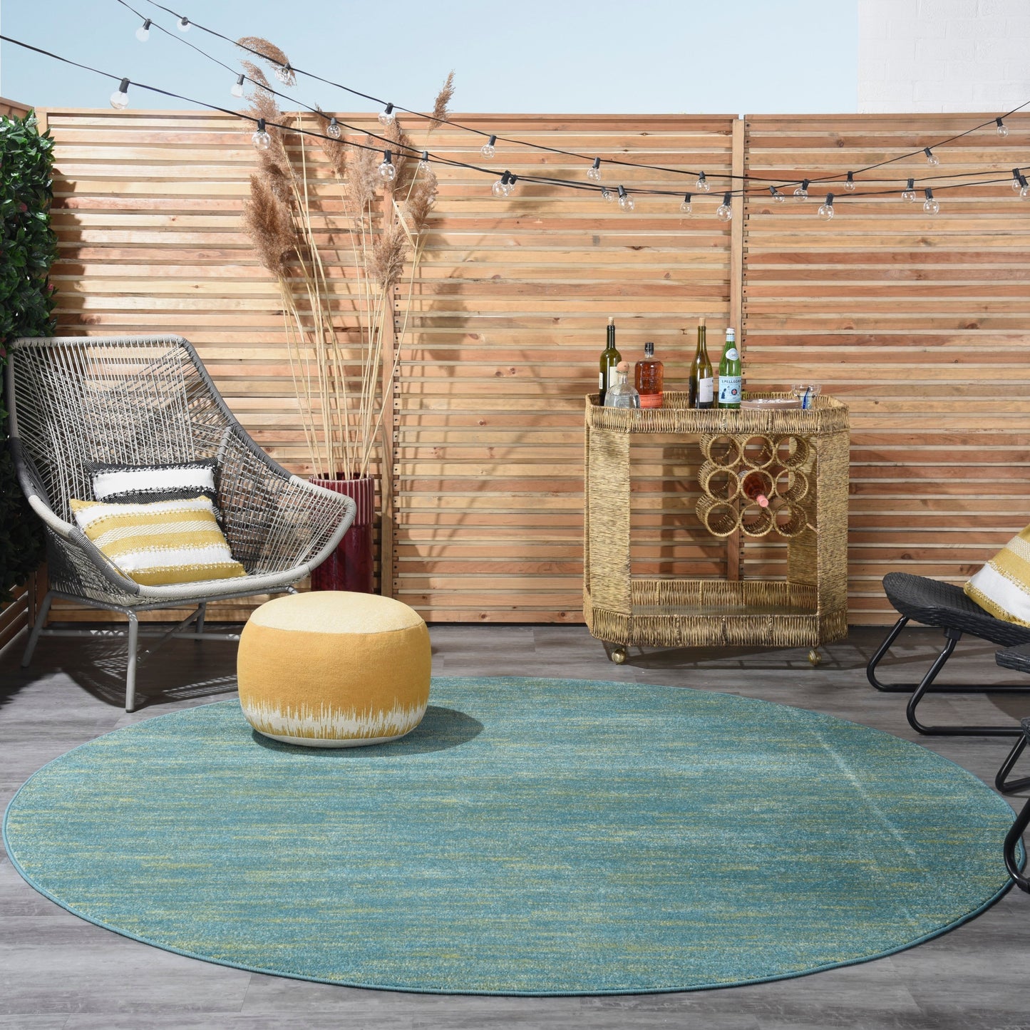 Tapis contemporain d'intérieur/extérieur Nourison Essentials