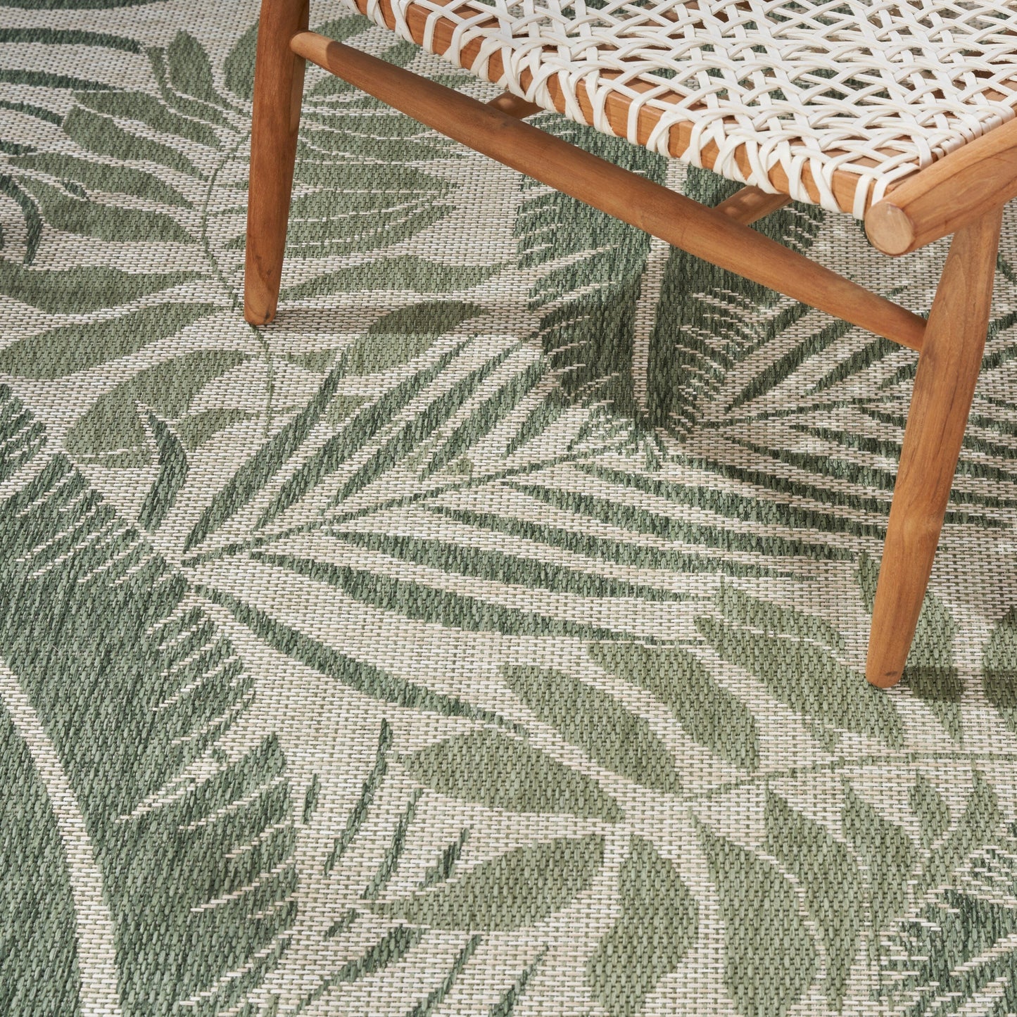 Tapis d'intérieur/extérieur nature Nourison Garden Oasis