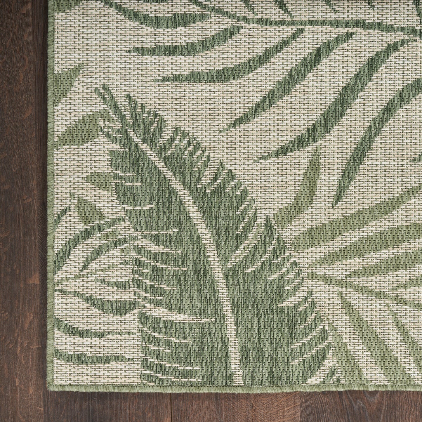 Tapis d'intérieur/extérieur nature Nourison Garden Oasis