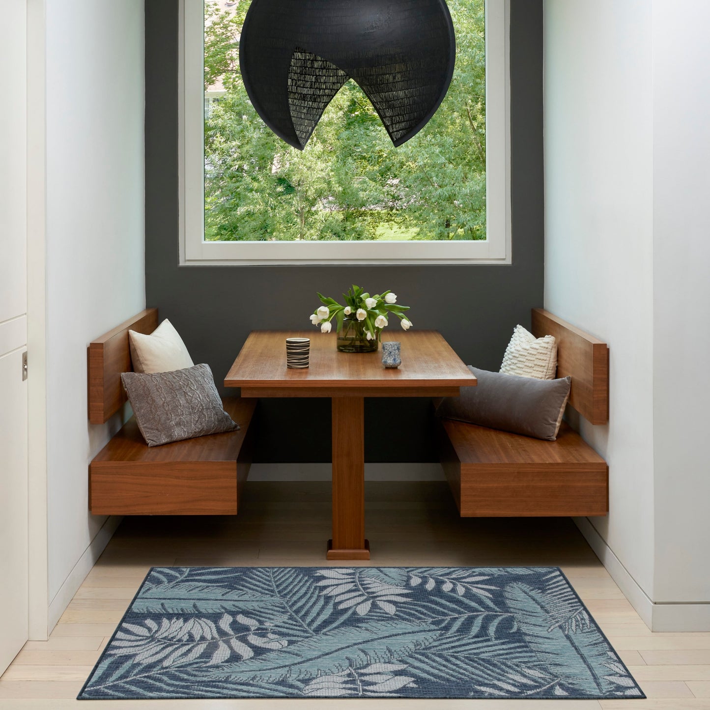 Tapis d'intérieur/extérieur nature Nourison Garden Oasis