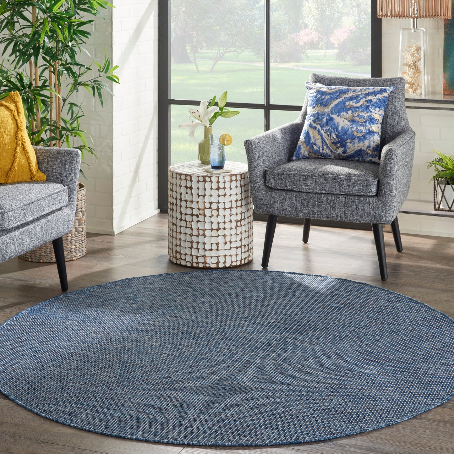 Tapis d'intérieur/extérieur moderne et décontracté Nourison Positano