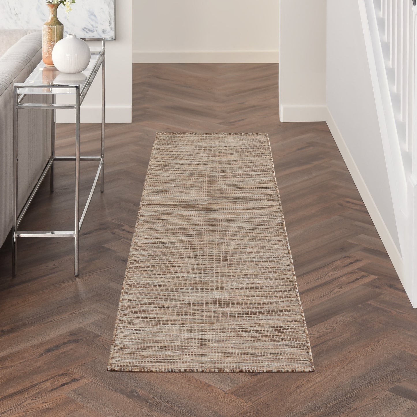Tapis d'intérieur/extérieur moderne et décontracté Nourison Positano