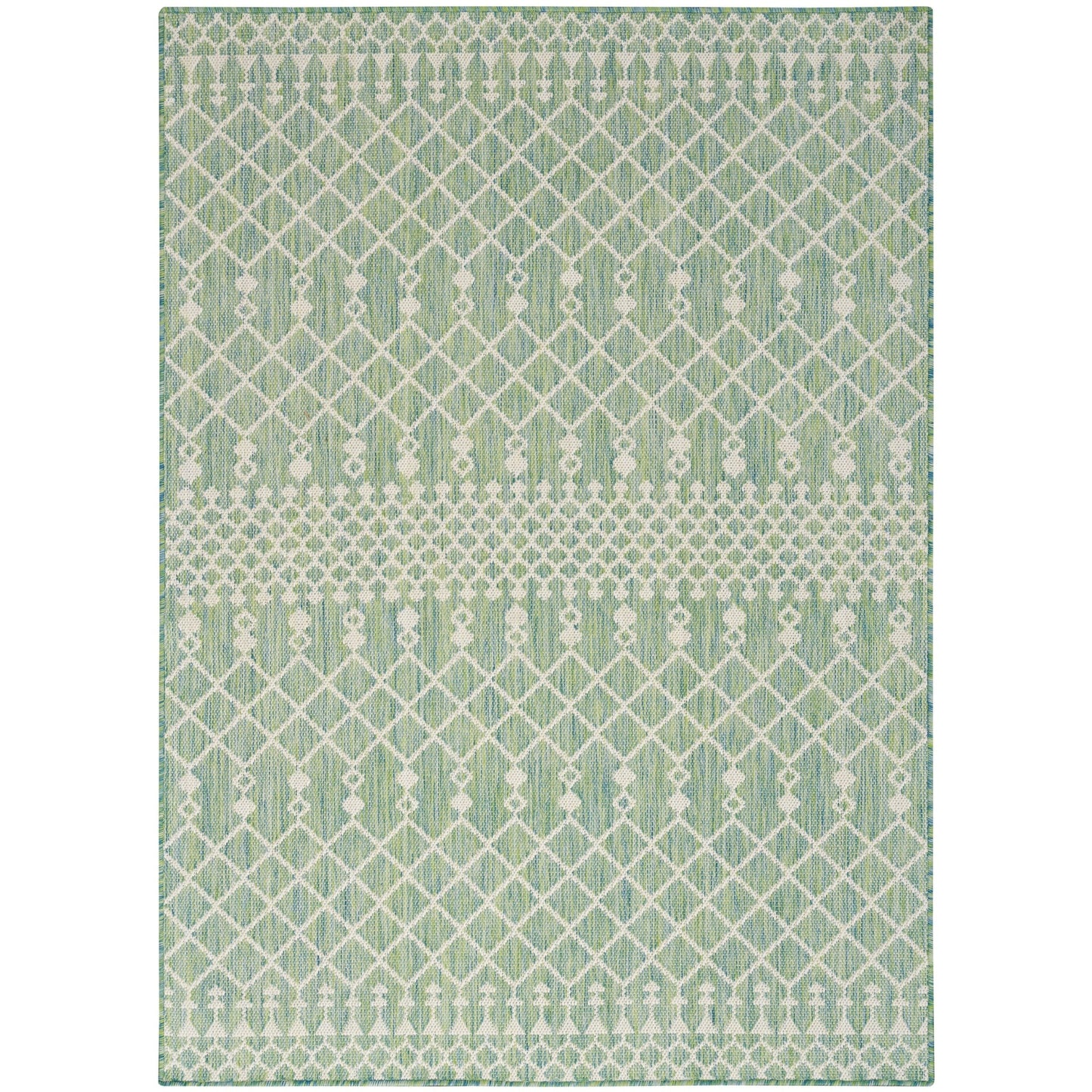 Tapis marocain d'intérieur/extérieur Nourison Selerno.