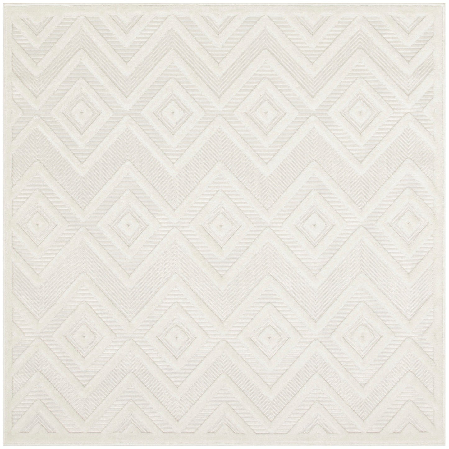 Tapis géométrique polyvalent à tissage plat pour intérieur/extérieur Nourison