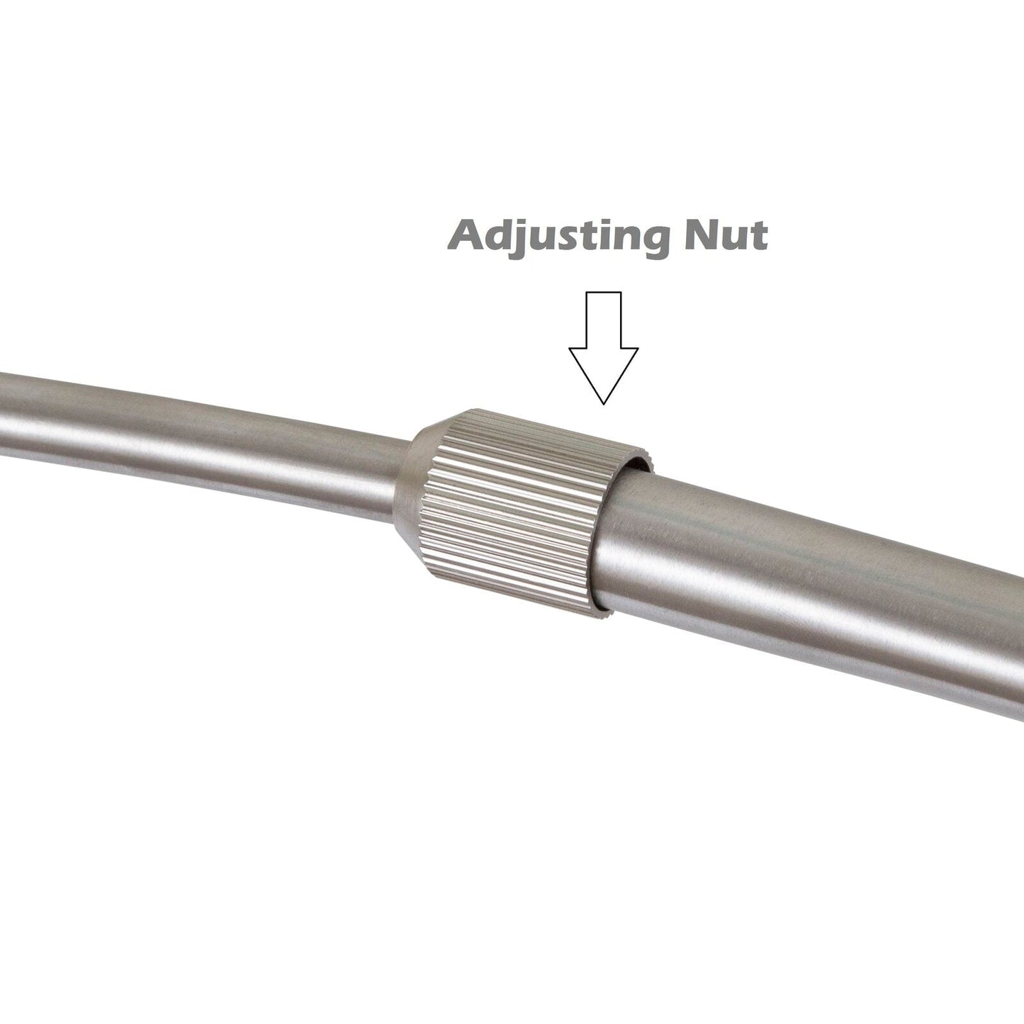 Lampadaire arqué réglable en acier Q-Max 81 avec abat-jour extra large et base en marbre