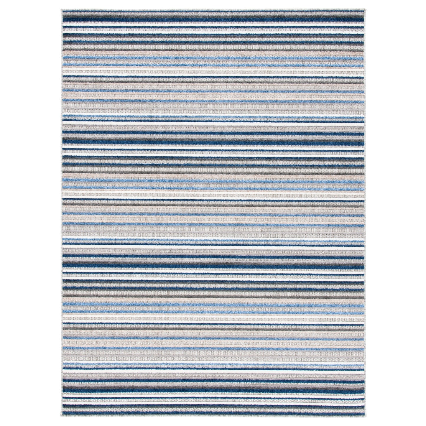 Tapis de patio imperméable à rayures pour intérieur/extérieur SAFAVIEH Cabana Gafia