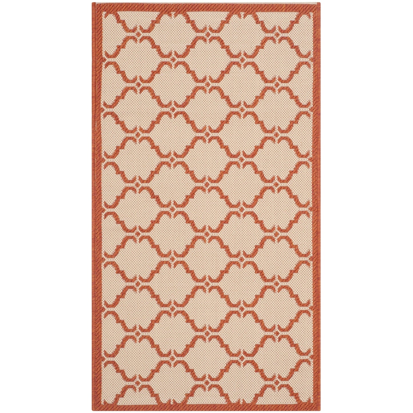 SAFAVIEH Courtyard Charleen Tapis de patio imperméable intérieur/extérieur