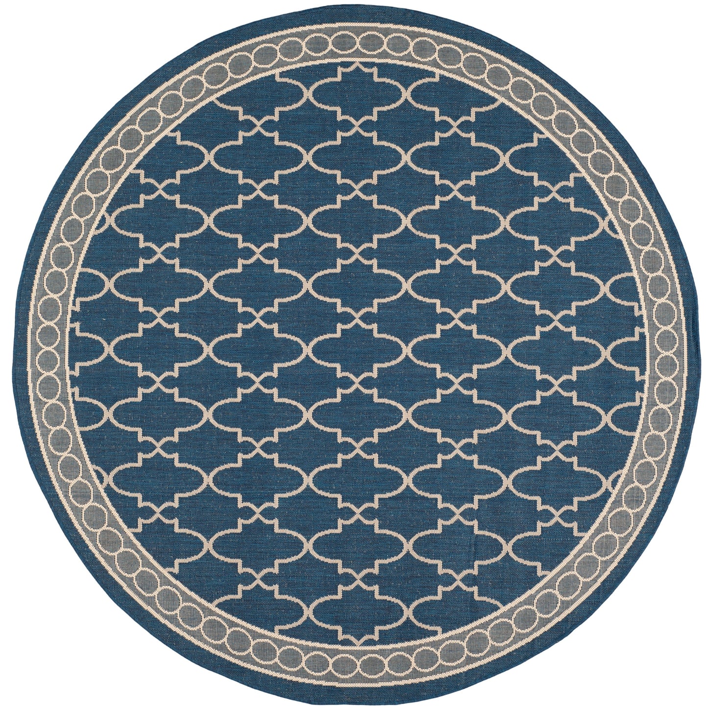 Tapis de jardin imperméable pour intérieur/extérieur SAFAVIEH Courtyard Janell Treillis