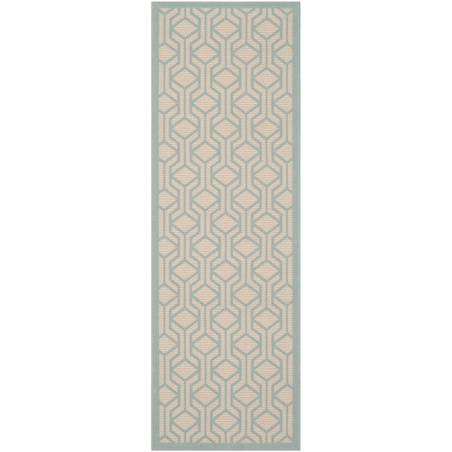 Tapis de jardin imperméable pour intérieur/extérieur SAFAVIEH Courtyard Jeanine
