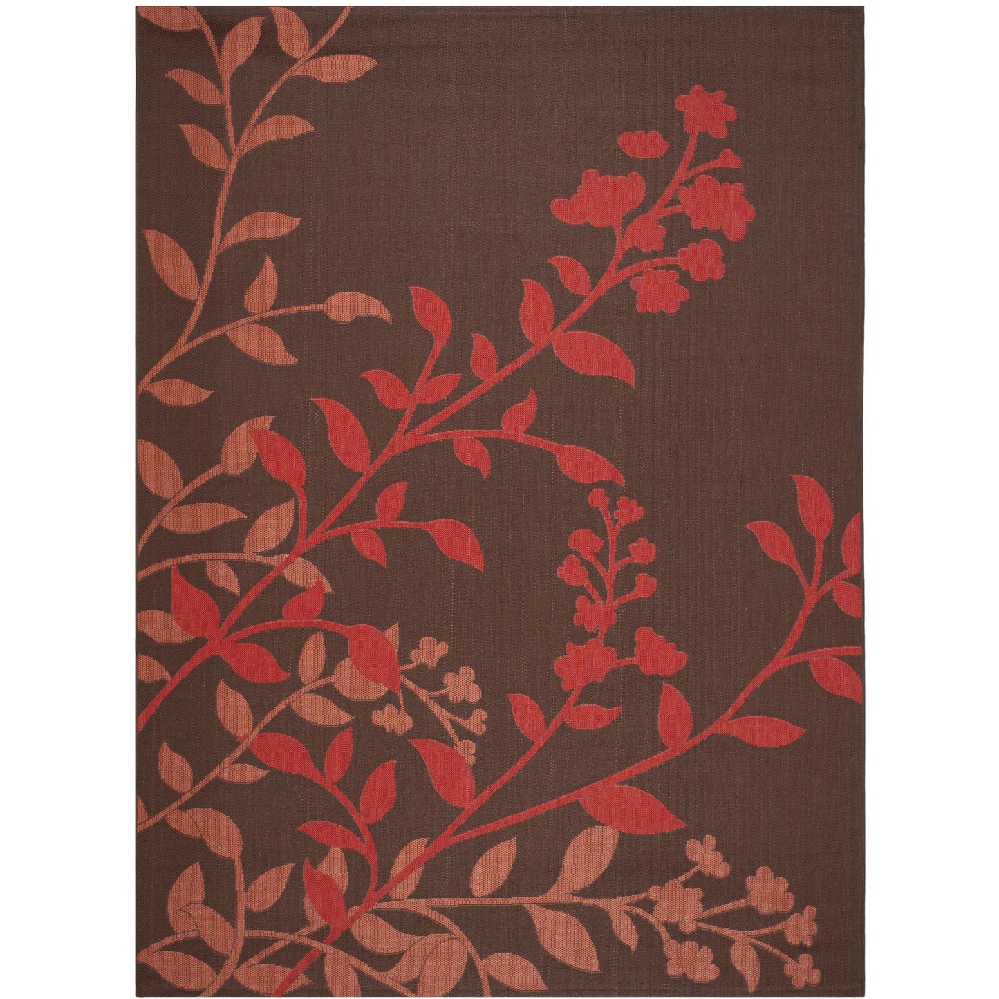 Tapis de jardin imperméable d'intérieur/extérieur SAFAVIEH Courtyard Luann Botanical