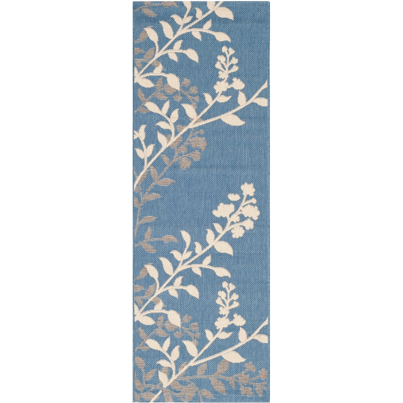 Tapis de jardin imperméable d'intérieur/extérieur SAFAVIEH Courtyard Luann Botanical