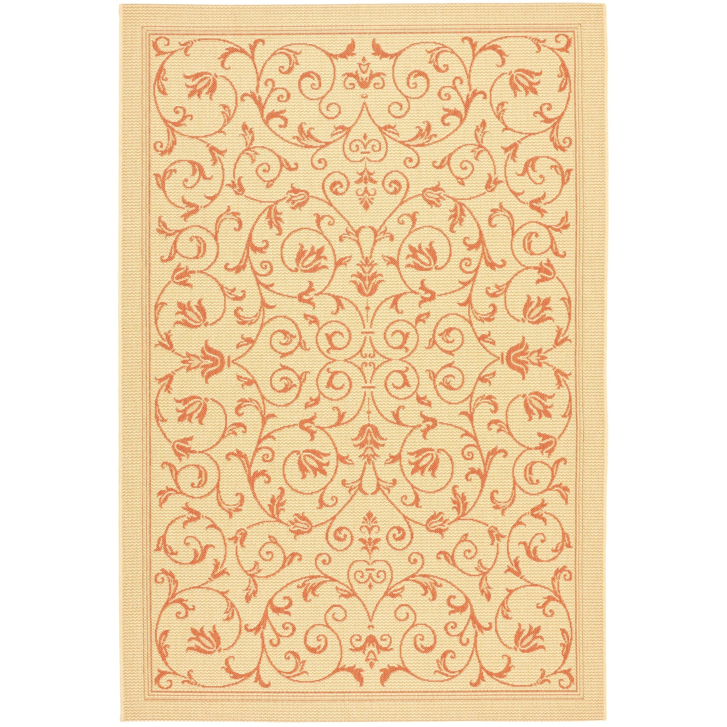 Tapis de jardin imperméable d'intérieur/extérieur SAFAVIEH Courtyard Miljeta