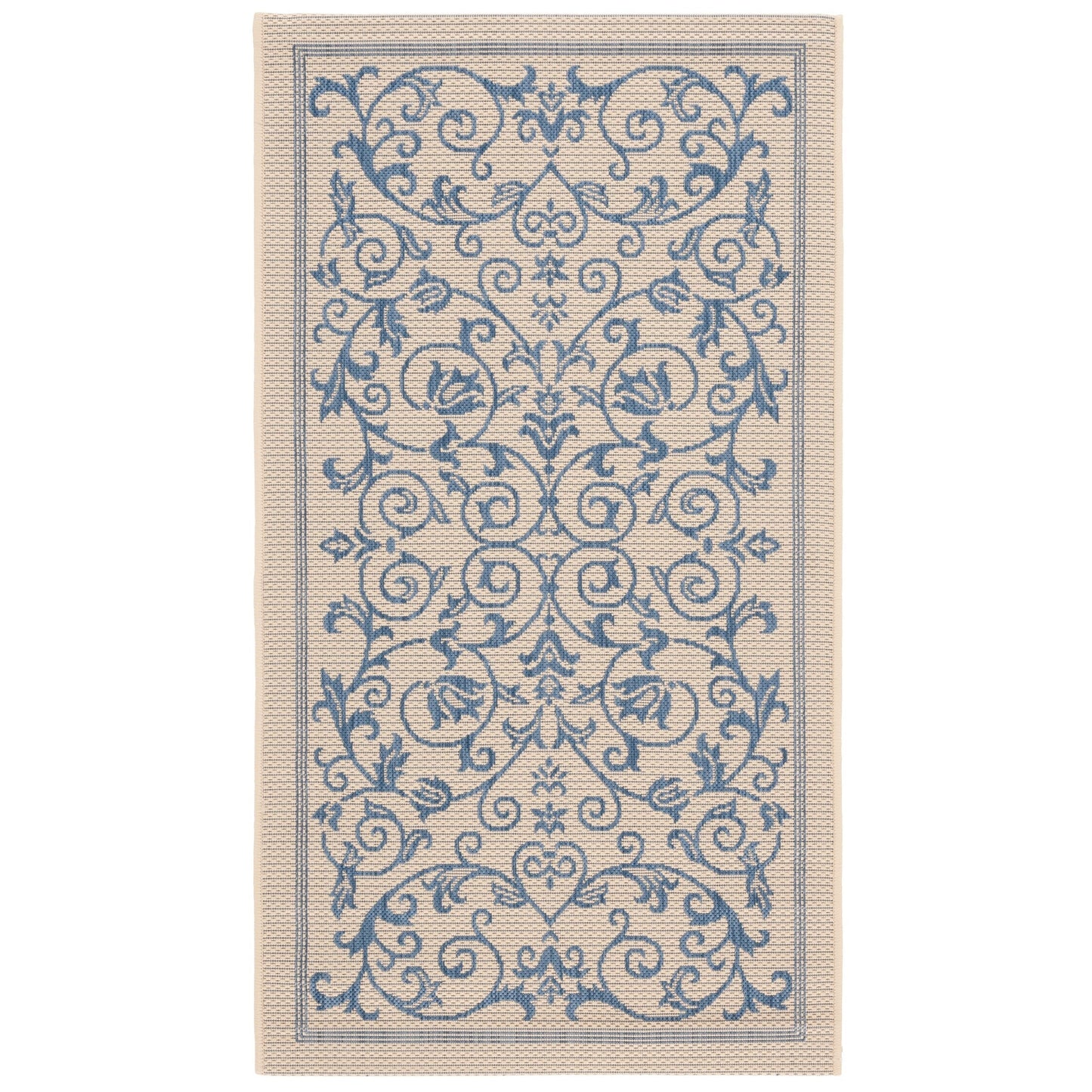 Tapis de jardin imperméable d'intérieur/extérieur SAFAVIEH Courtyard Miljeta