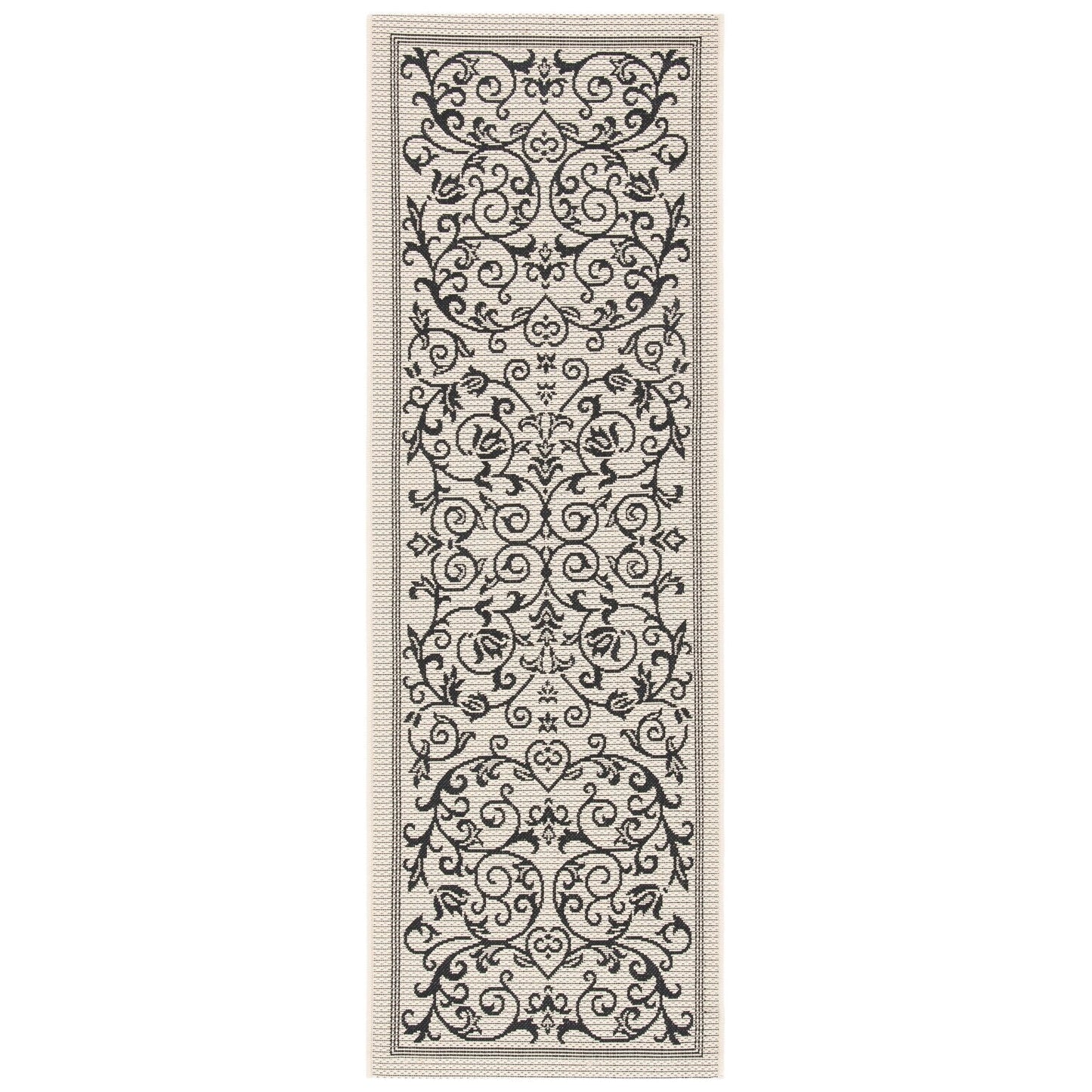 Tapis de jardin imperméable d'intérieur/extérieur SAFAVIEH Courtyard Miljeta