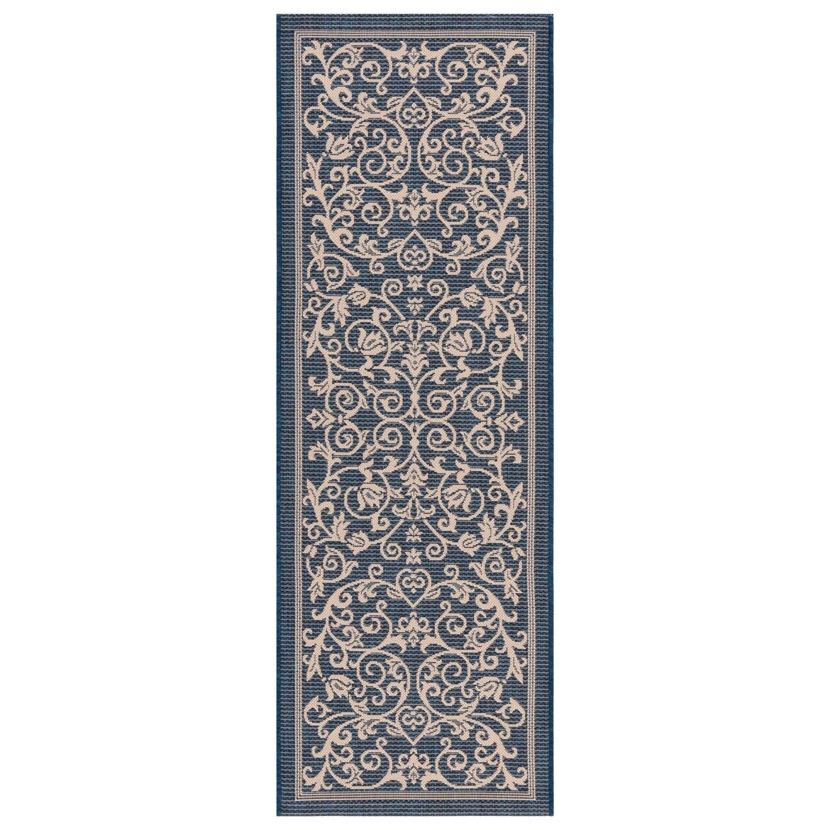 Tapis de jardin imperméable d'intérieur/extérieur SAFAVIEH Courtyard Miljeta