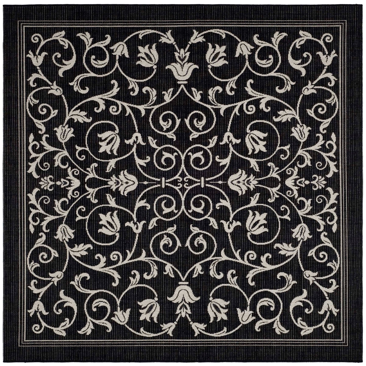 Tapis de jardin imperméable d'intérieur/extérieur SAFAVIEH Courtyard Miljeta