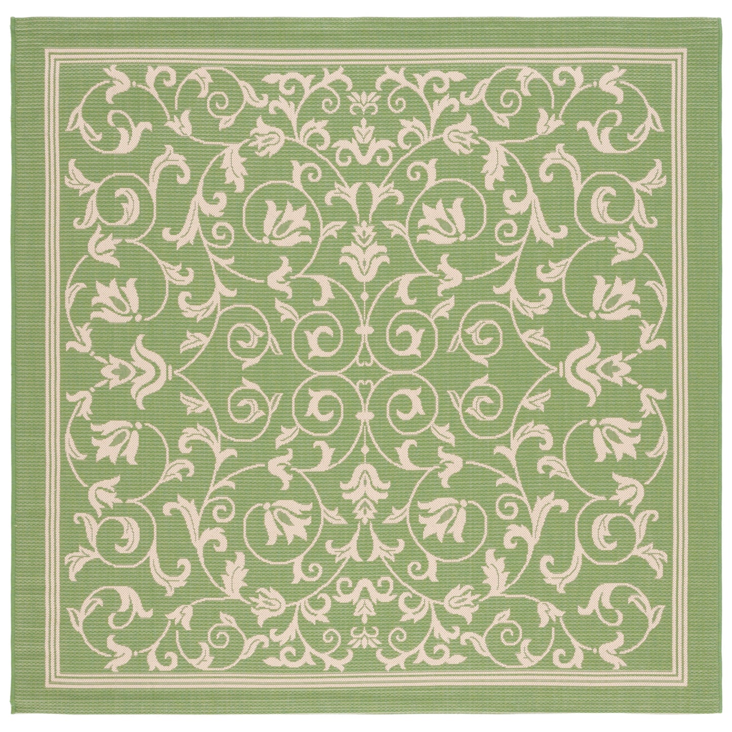 Tapis de jardin imperméable d'intérieur/extérieur SAFAVIEH Courtyard Miljeta