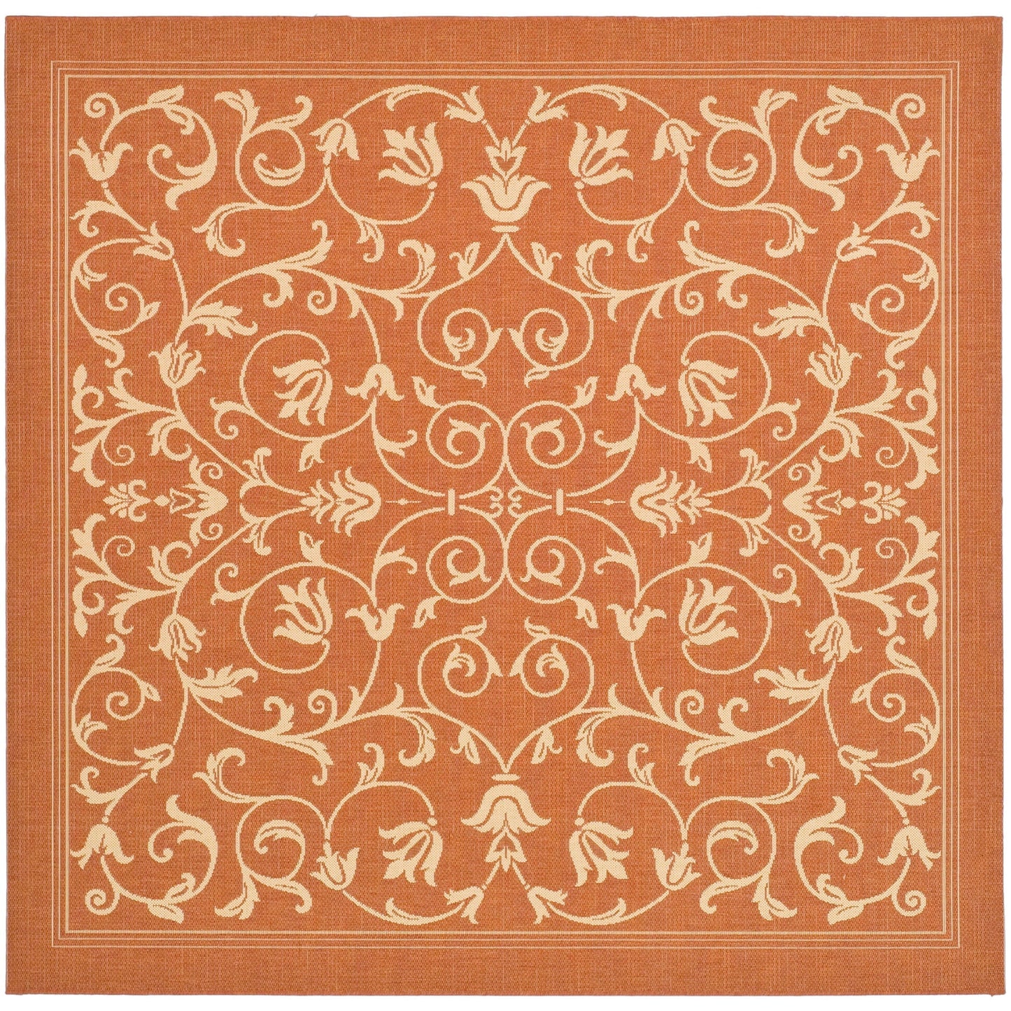 Tapis de jardin imperméable d'intérieur/extérieur SAFAVIEH Courtyard Miljeta