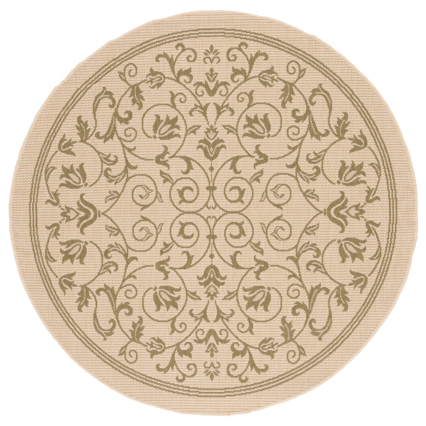 Tapis de jardin imperméable d'intérieur/extérieur SAFAVIEH Courtyard Miljeta