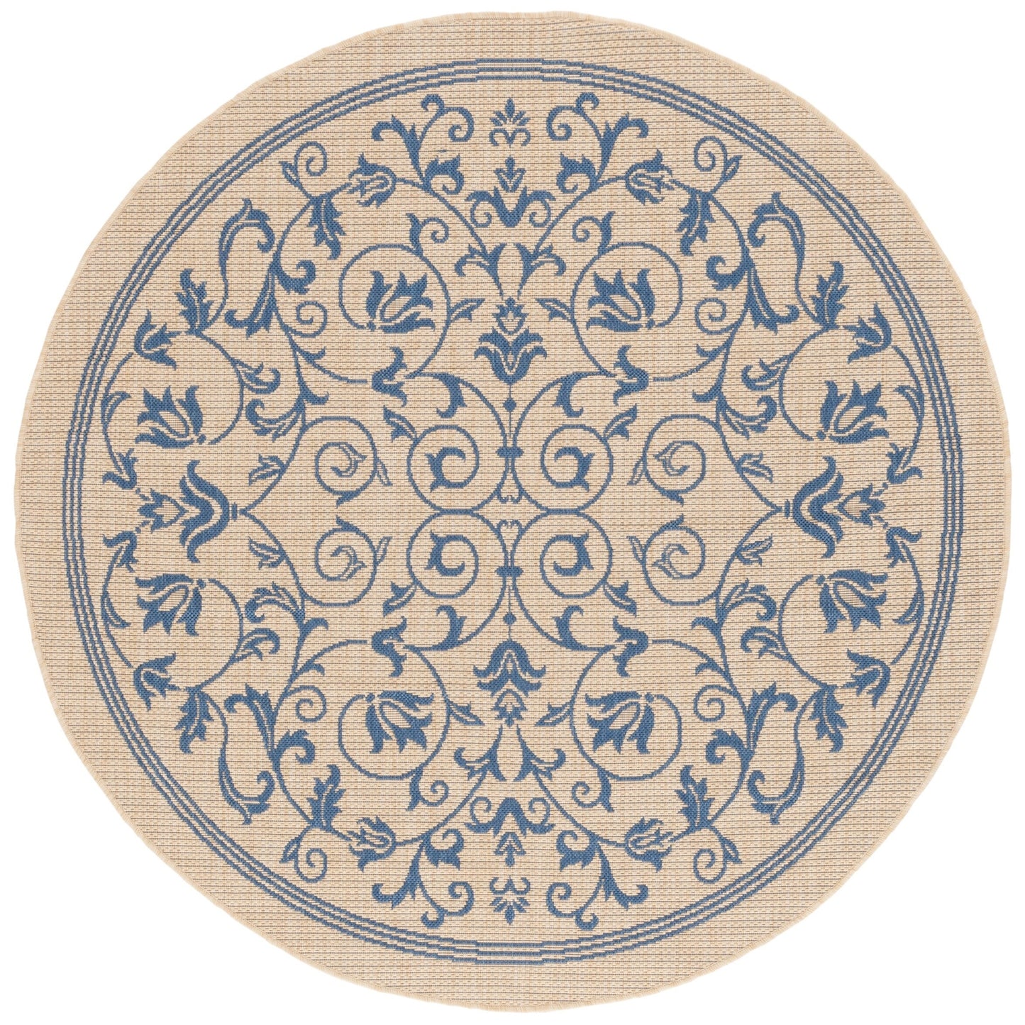 Tapis de jardin imperméable d'intérieur/extérieur SAFAVIEH Courtyard Miljeta