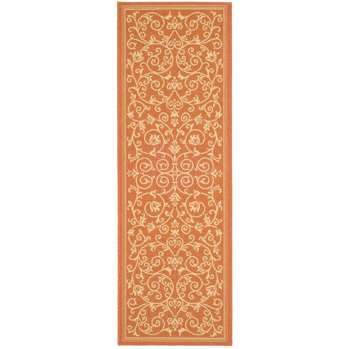 Tapis de jardin imperméable d'intérieur/extérieur SAFAVIEH Courtyard Miljeta