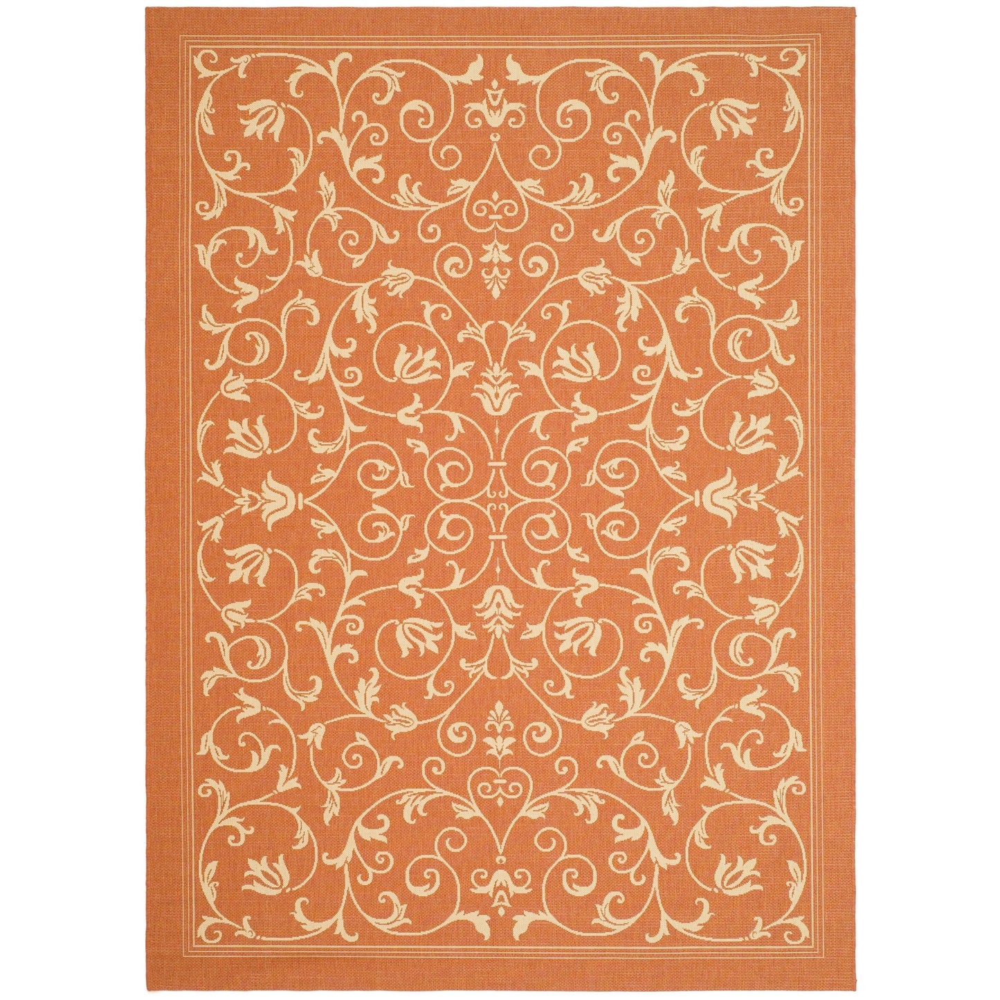 Tapis de jardin imperméable d'intérieur/extérieur SAFAVIEH Courtyard Miljeta