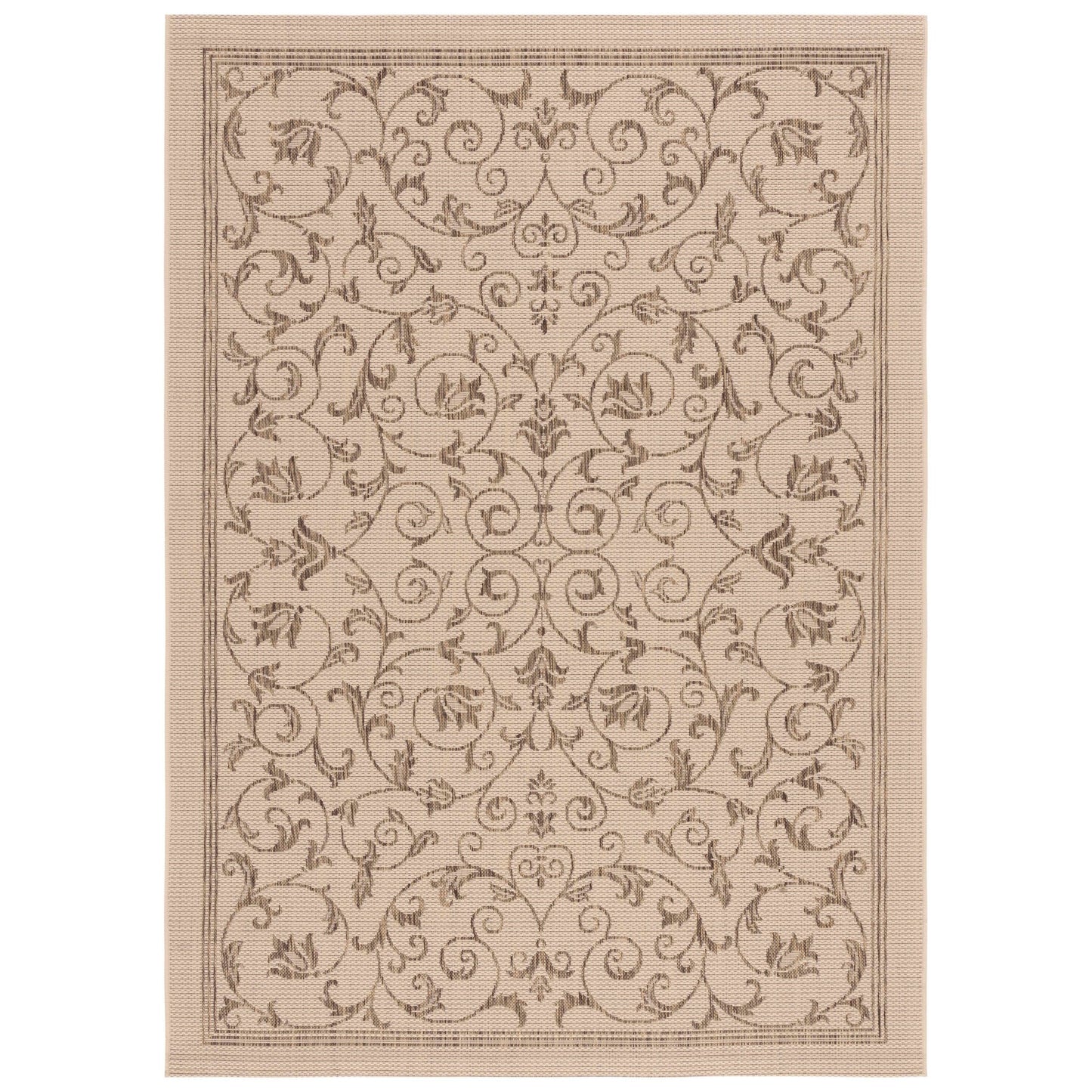 Tapis de jardin imperméable d'intérieur/extérieur SAFAVIEH Courtyard Miljeta
