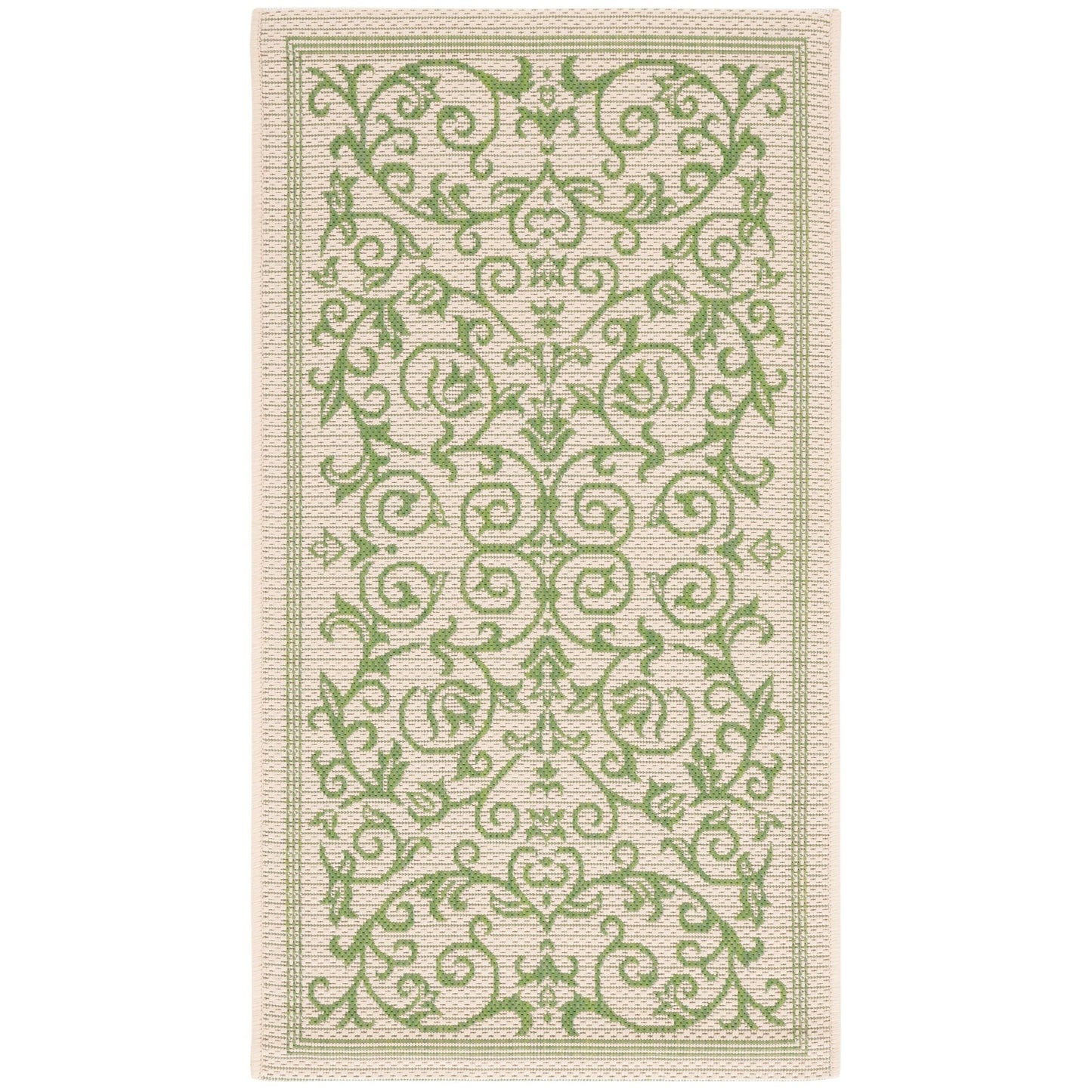 Tapis de jardin imperméable d'intérieur/extérieur SAFAVIEH Courtyard Miljeta