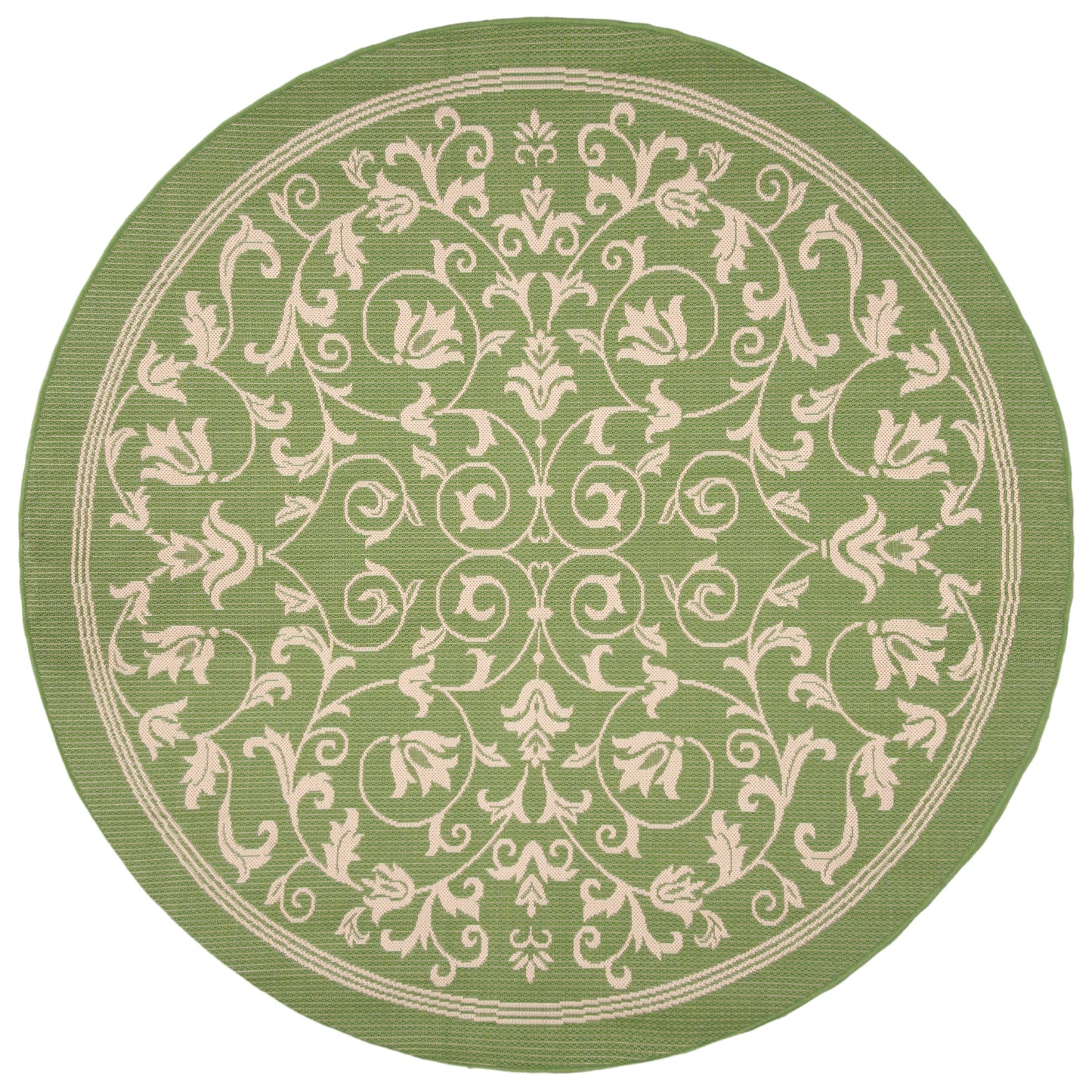 Tapis de jardin imperméable d'intérieur/extérieur SAFAVIEH Courtyard Miljeta