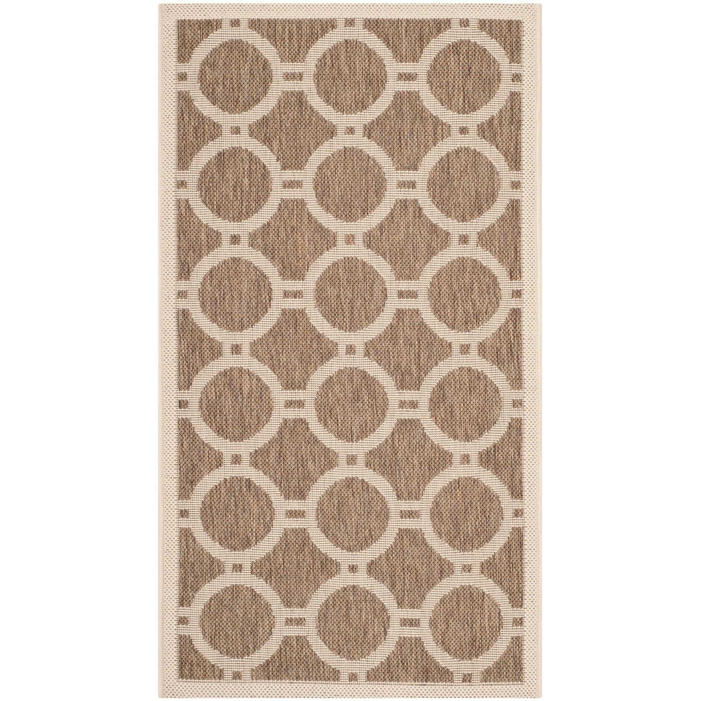 Tapis de jardin imperméable d'intérieur/extérieur SAFAVIEH Courtyard Nira