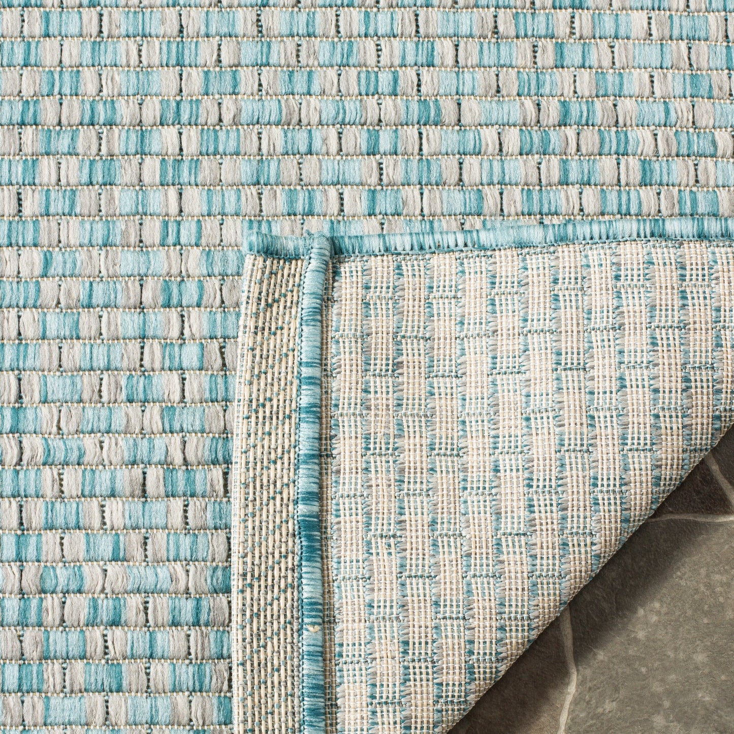 Tapis de jardin imperméable pour intérieur/extérieur SAFAVIEH Courtyard Ragini