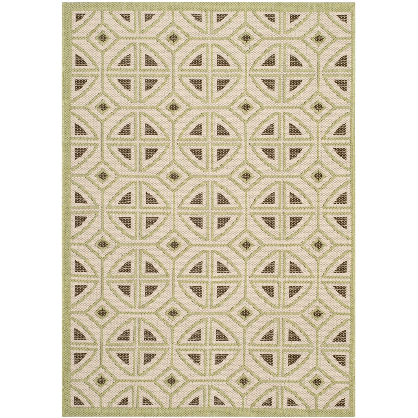 Tapis de jardin imperméable pour intérieur/extérieur SAFAVIEH Courtyard Saundra