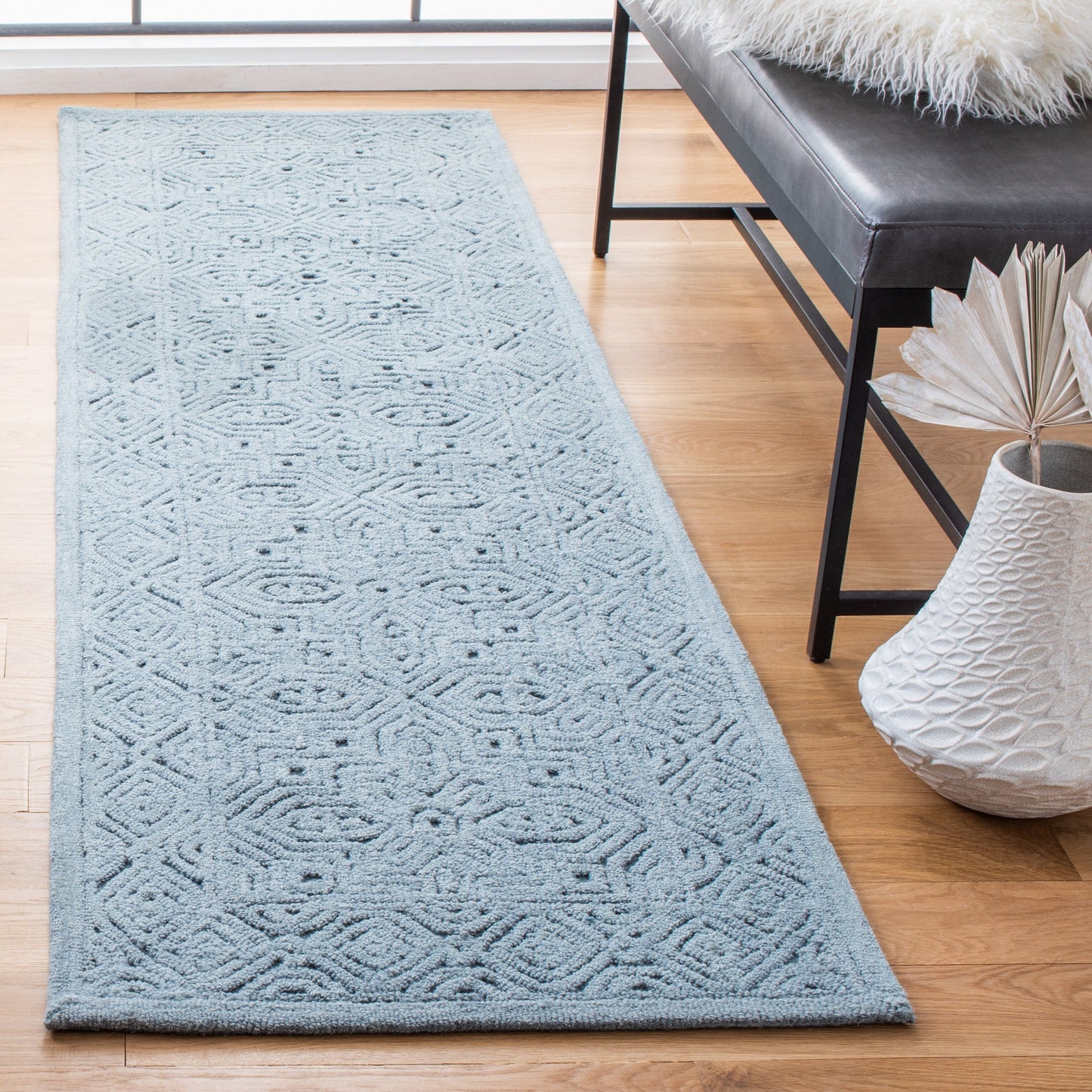 Tapis texturé en laine Tarsha fait main SAFAVIEH
