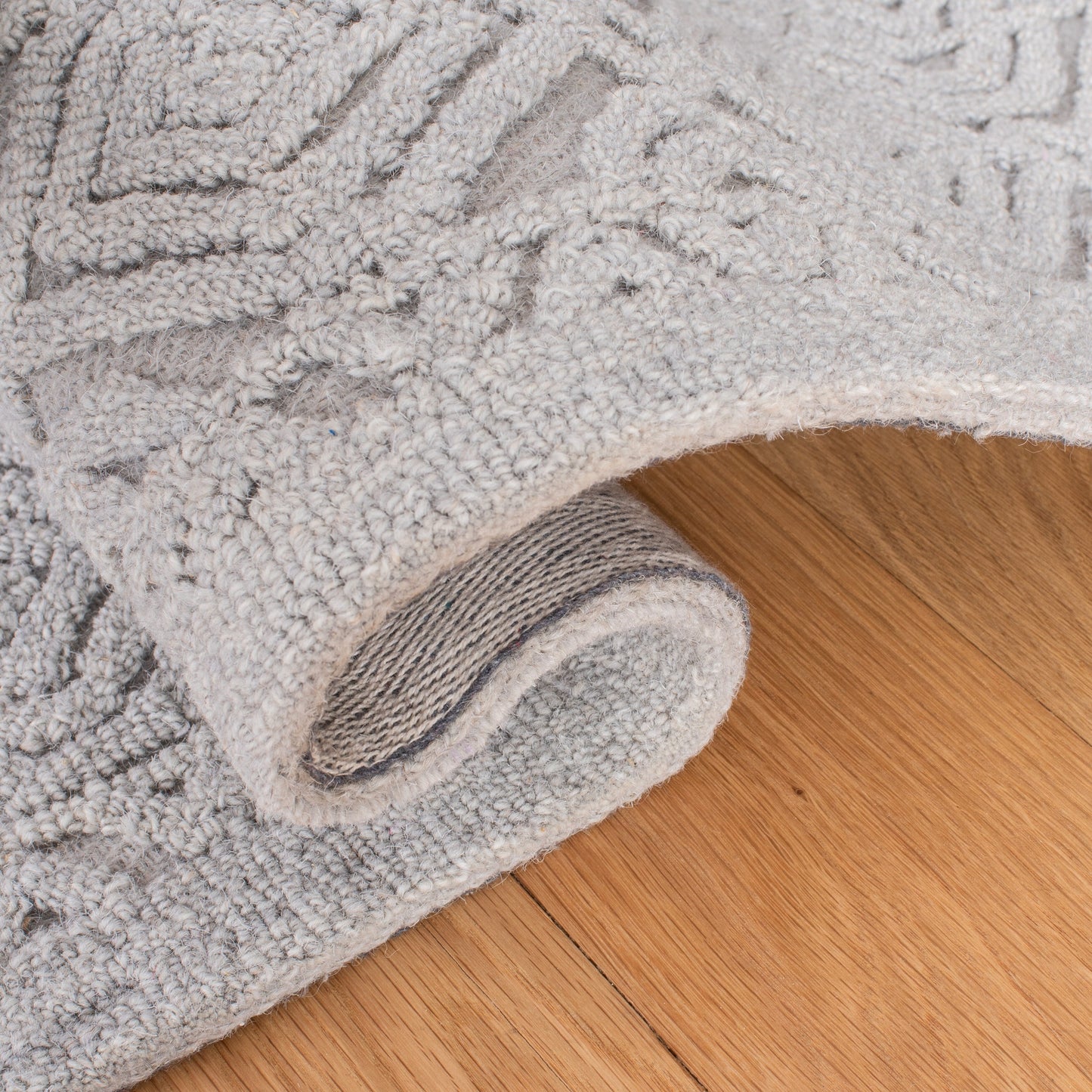 Tapis texturé en laine Tarsha fait main SAFAVIEH